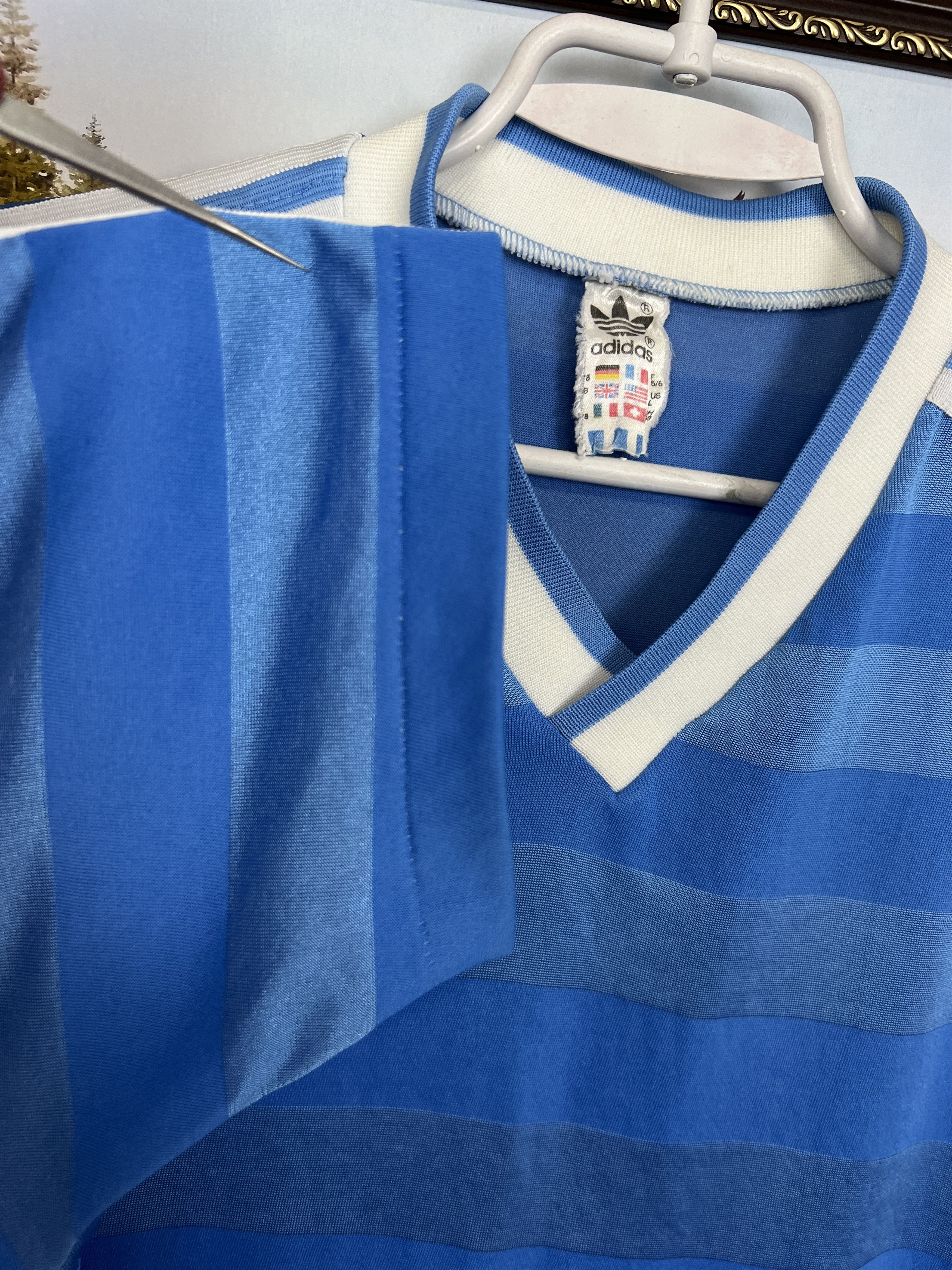 Adidas Vintage West Germany Football Teamplate Shirt Soccer Jersey Size US L / EU 52-54 / 3 - 10 Thumbnail