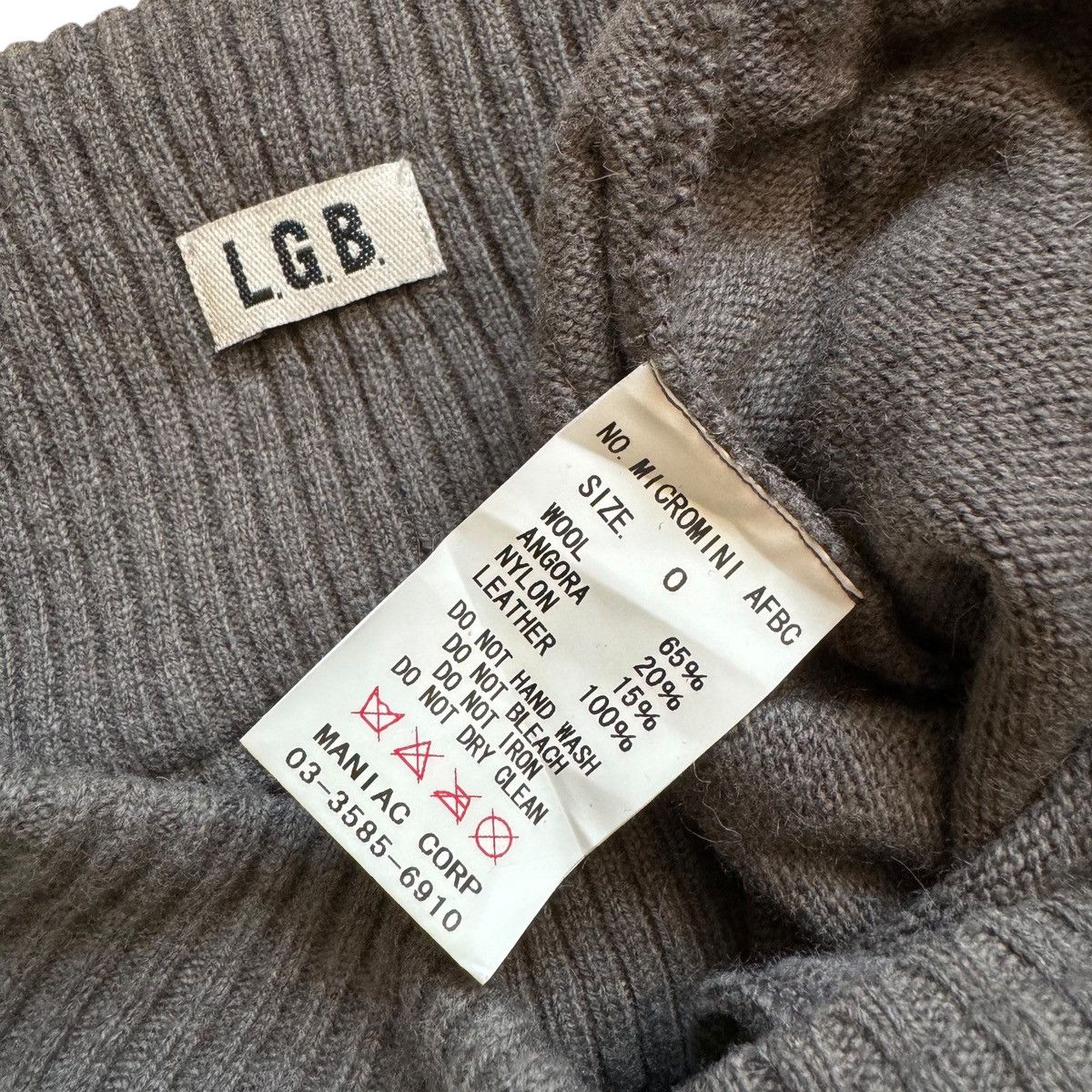 Le Grande Bleu (L.G.B.) Le Grande Bleu LGB IfSixWasNine Maniac Corp Micromini Skirt Size 28" / US 6 / IT 42 - 6 Thumbnail