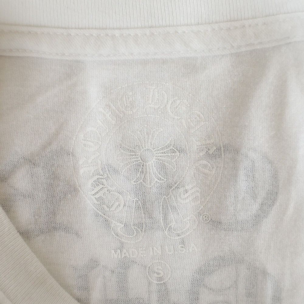 Chrome Hearts Chrome Hearts Vertical Logo Pocket Tee White Size US S / EU 44-46 / 1 - 7 Thumbnail