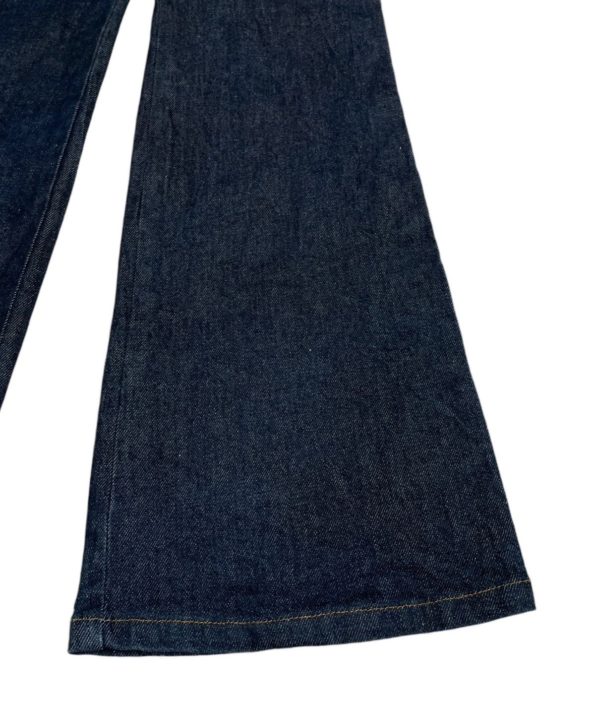 If Six Was Nine × Japanese Brand Rare Design Vintage Cecil McBee Super Flared Jeans 1990s Size US 28 / EU 44 - 7 Thumbnail