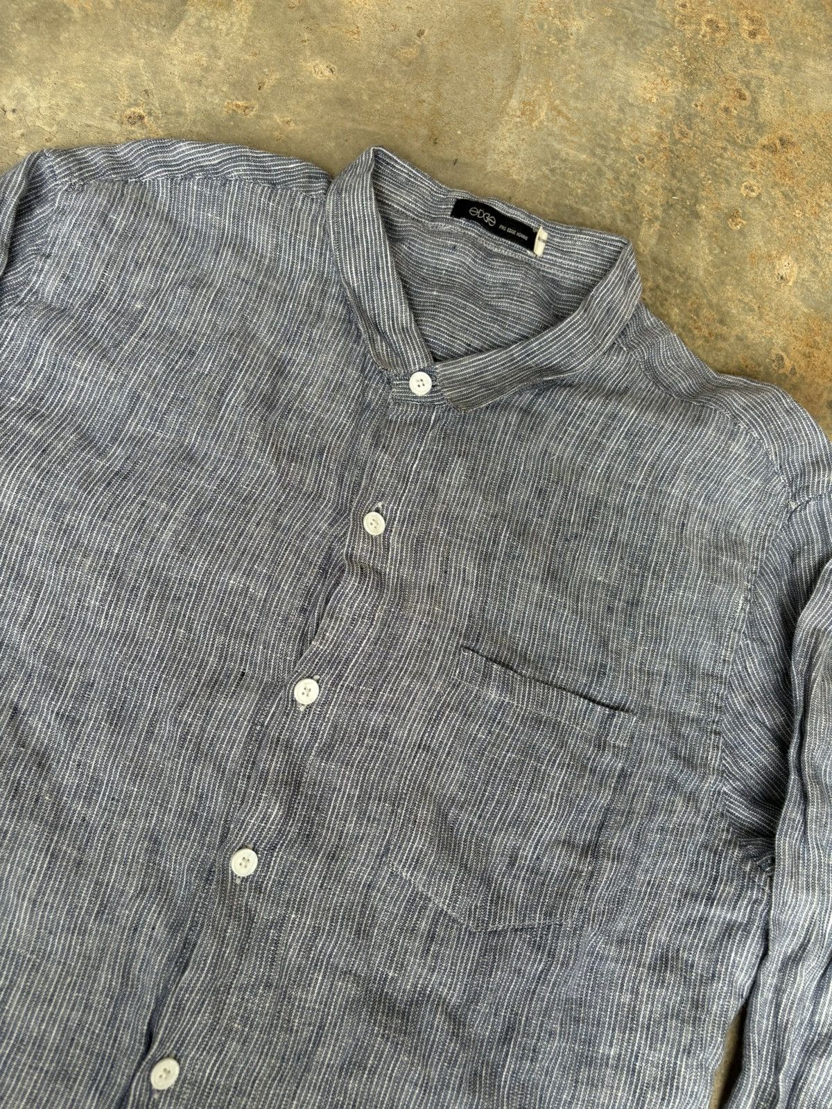Issey Miyake Fro Edge Homme Pocket Shirt Size US XL / EU 56 / 4 - 3 Thumbnail