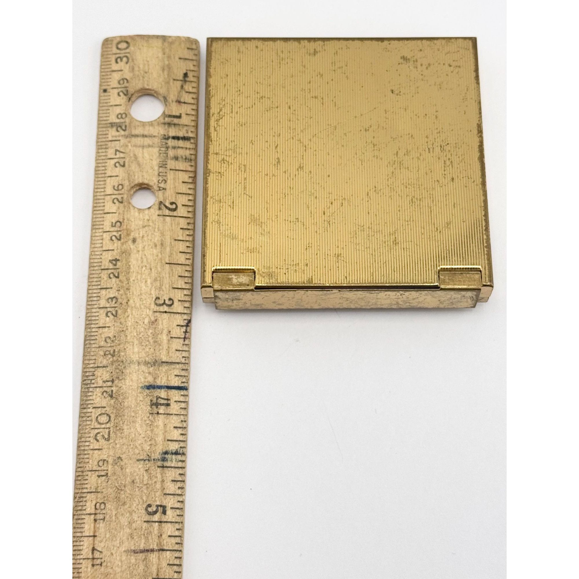 Vintage Vintage Pat pend gold tone envelope vanity compact Size ONE SIZE - 5 Thumbnail