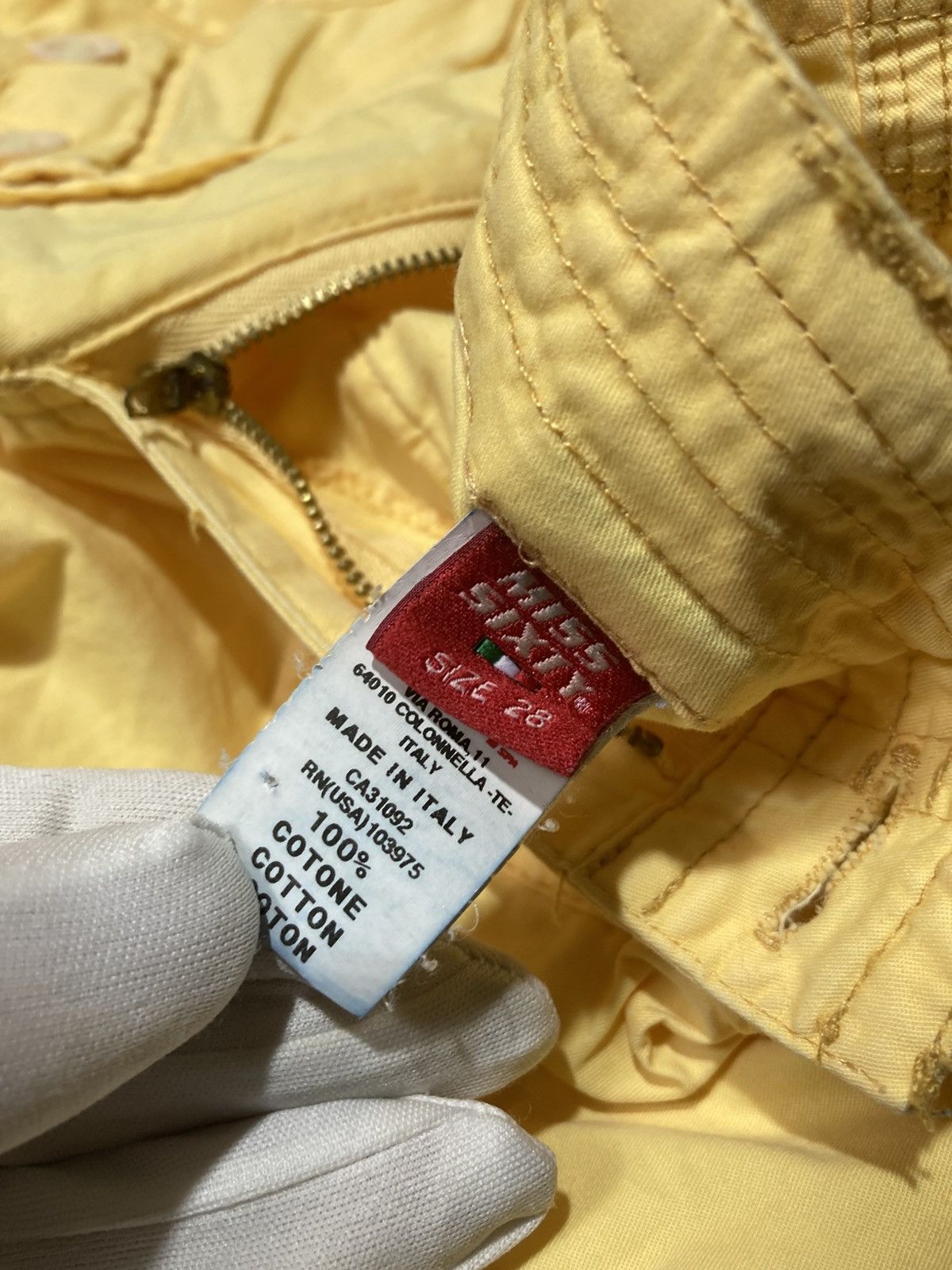 Miss Sixty Miss Sixty Flare Military MultiPocket Cargo Pants Flared Y2K Size 28" / US 6 / IT 42 - 11 Thumbnail