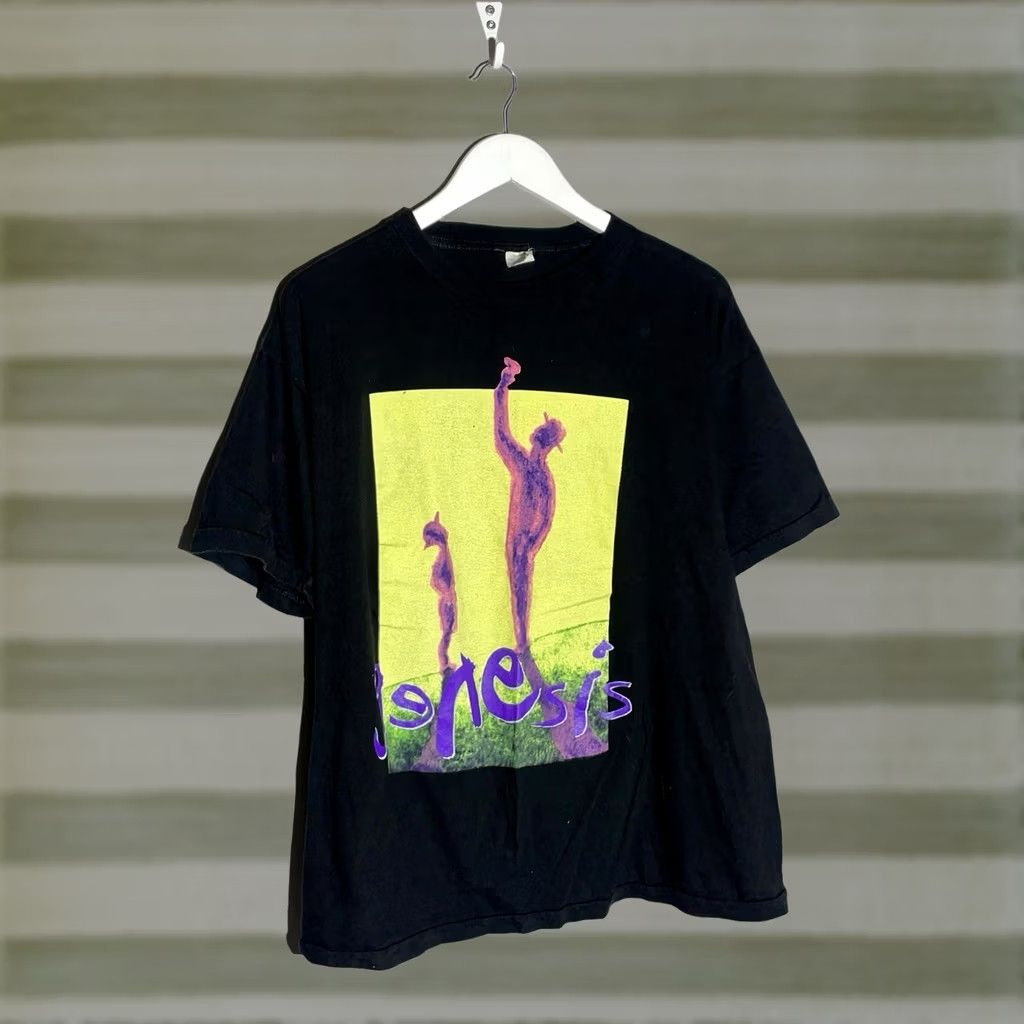 Vintage VINTAGE Genesis World Tour Band T-shirt Mens L Size US L / EU 52-54 / 3 - 1 Thumbnail