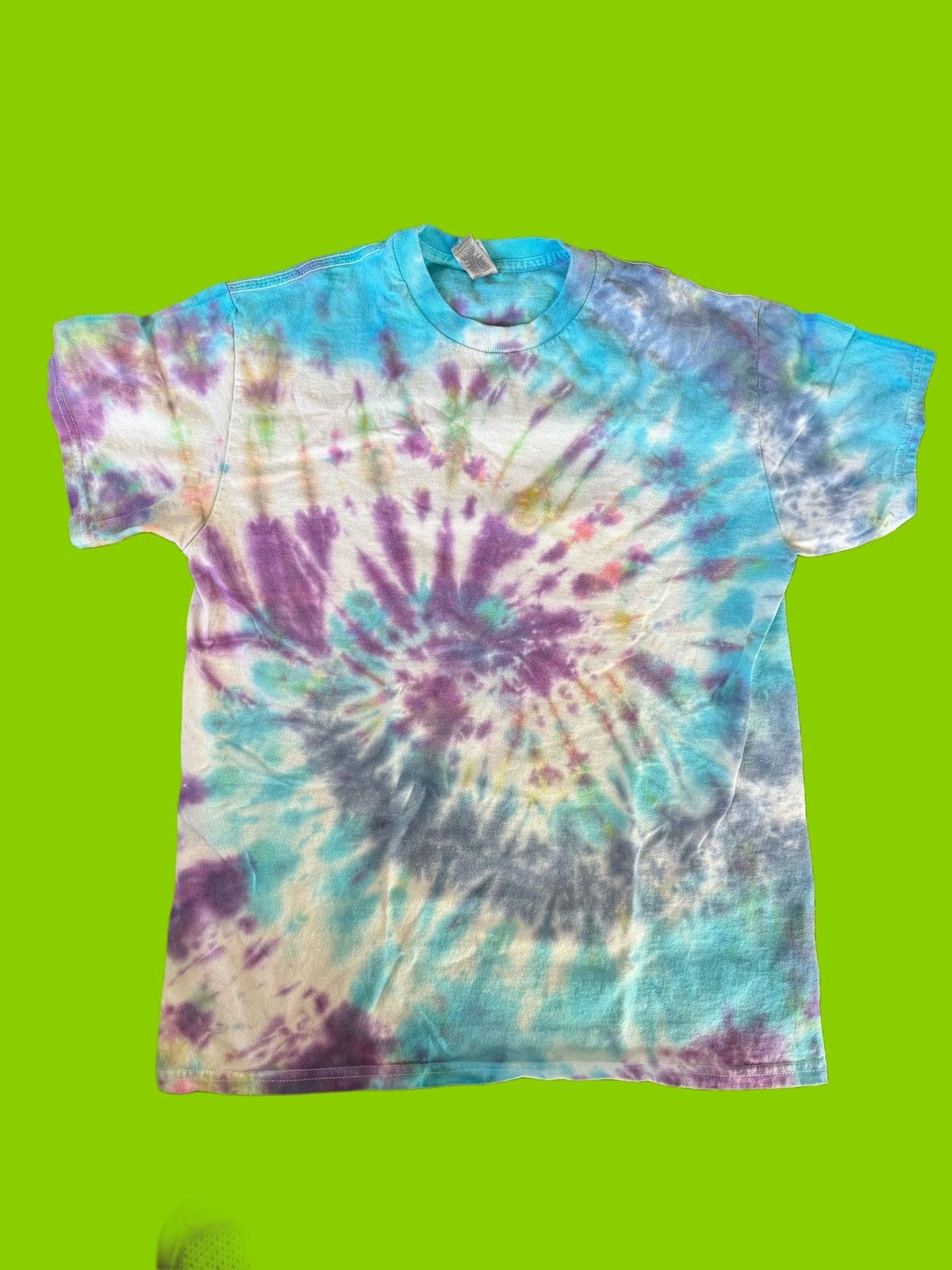 Gildan Tye dye t shirt hippie Size S / US 4 / IT 40 - 1 Thumbnail