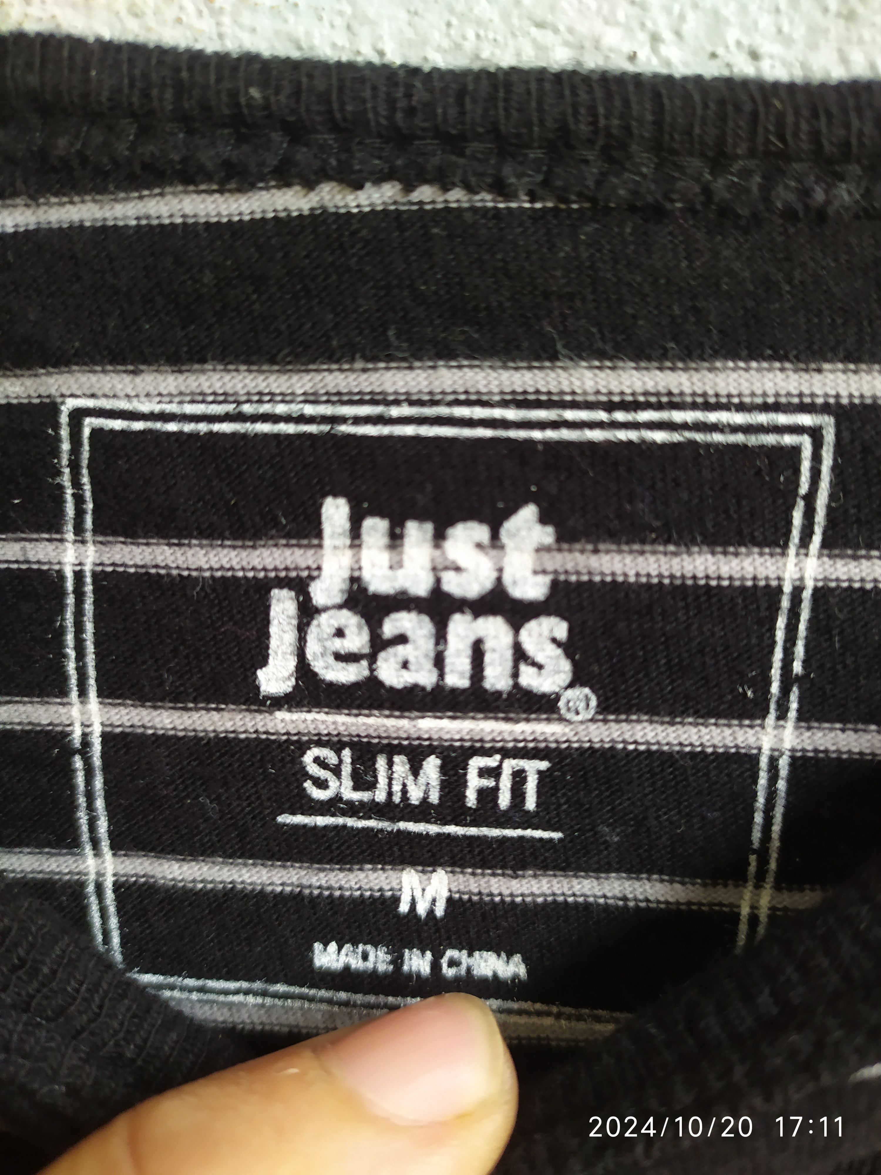 If Six Was Nine × Japanese Brand × Le Grande Bleu (L.G.B.) Japanese Just Jeans Stripe Long Slevee Size US M / EU 48-50 / 2 - 6 Thumbnail
