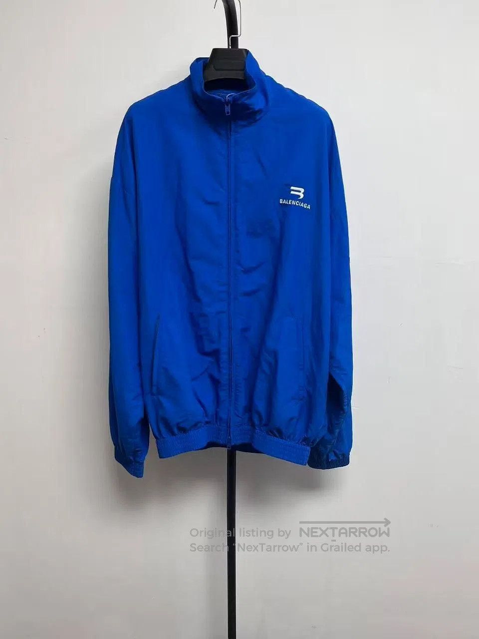 Balenciaga Balenciaga Oversized Zip Stand Collar Jacket. Size M / US 6-8 / IT 42-44 - 1 Thumbnail