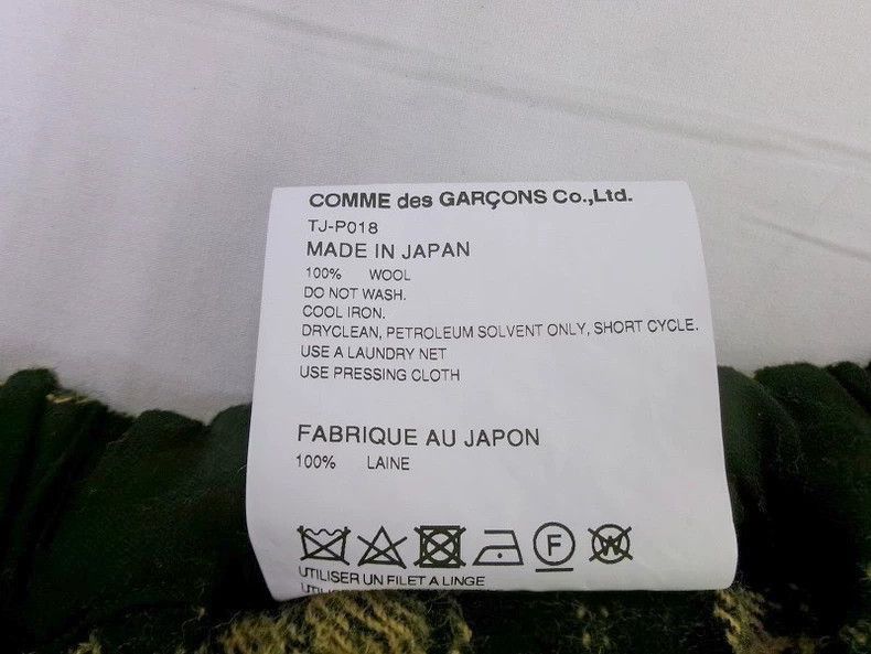 Comme des Garcons tao COMME des GARCONS plaid trousers yellow 2505-Nextarrow Size US 32 / EU 48 - 6 Thumbnail