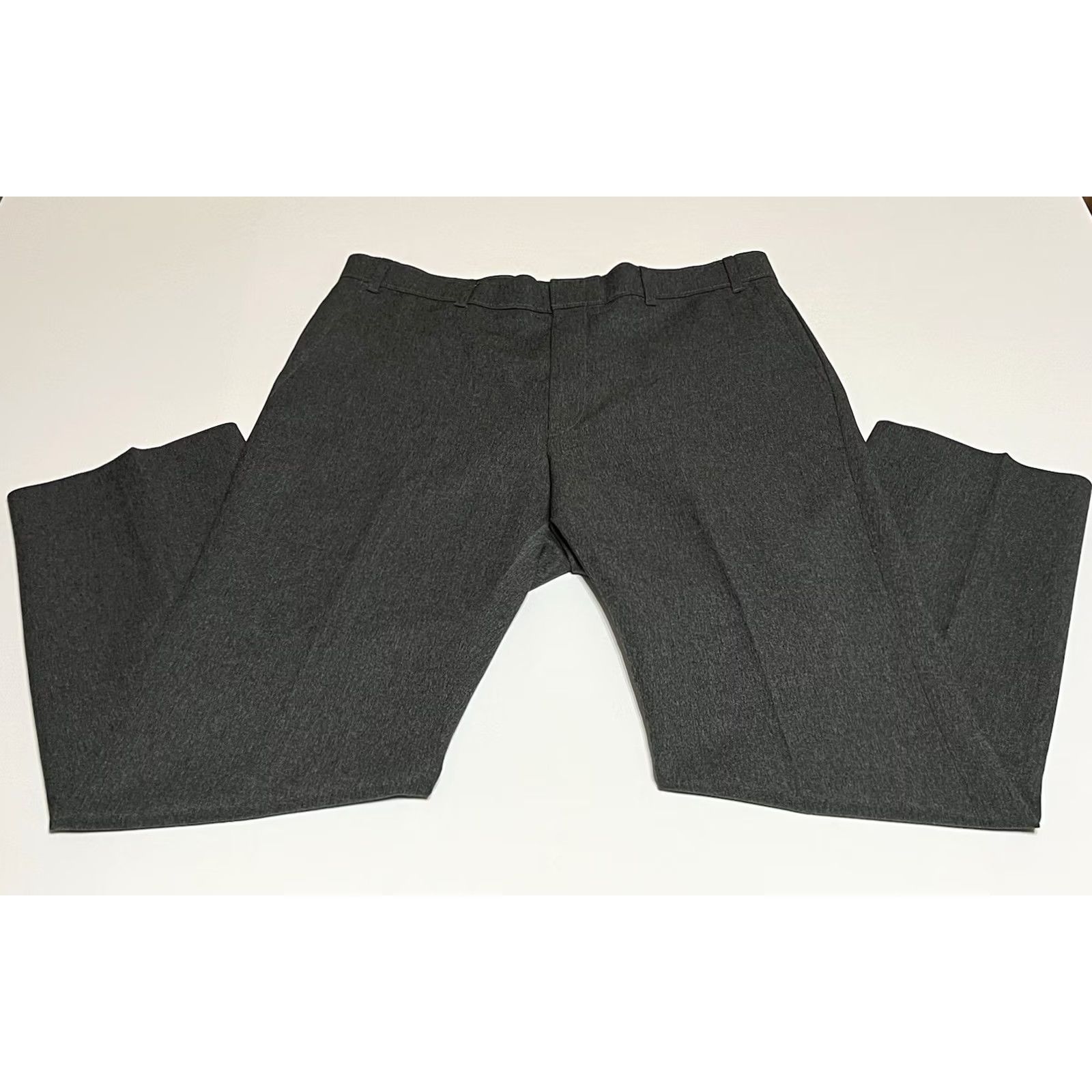 Levi's VTG Levi's Pants Mens 36x29 Gray Dress Trousers Slacks 90s Retro USA Straight Front Linen? Size US 36 / EU 52 - 2 Thumbnail