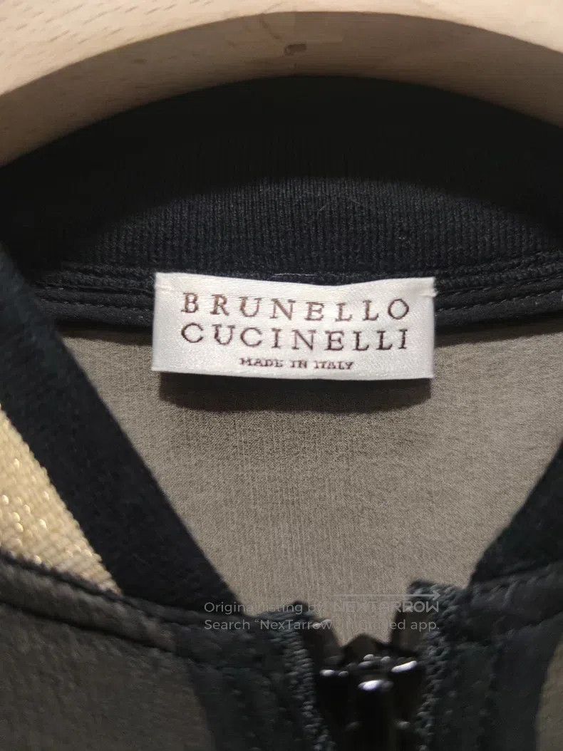 Brunello Cucinelli Brunello Cucinelli Sequin silk lightweight jacket Size S / US 4 / IT 40 - 5 Thumbnail