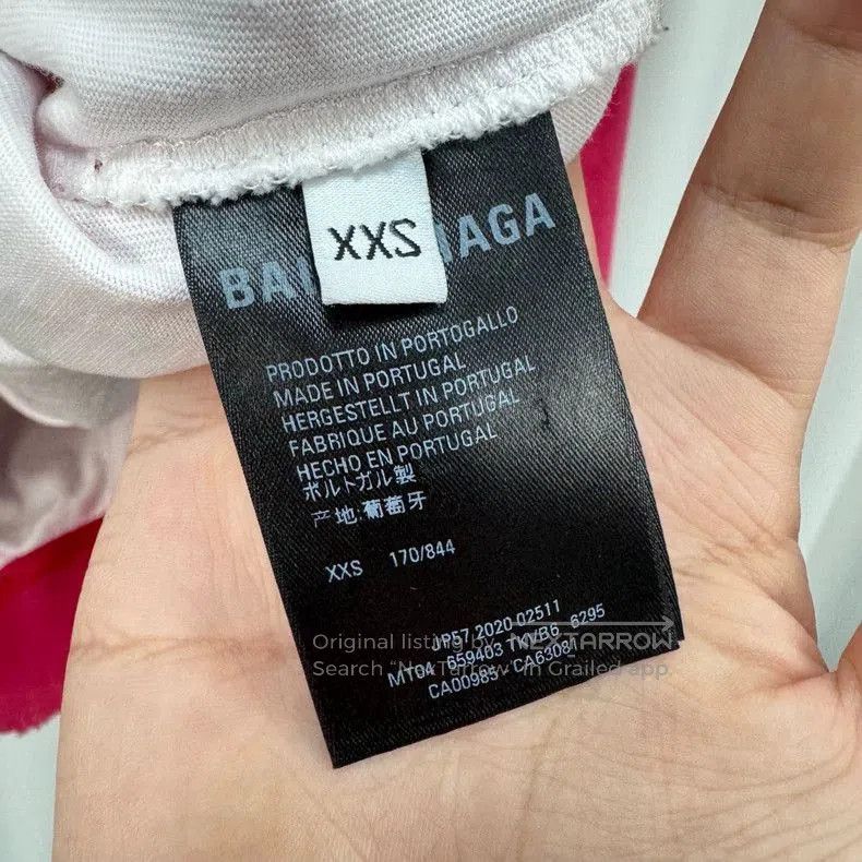 Balenciaga Balenciaga Distressed Logo Hoodie. Size US XXS / EU 40 - 6 Thumbnail