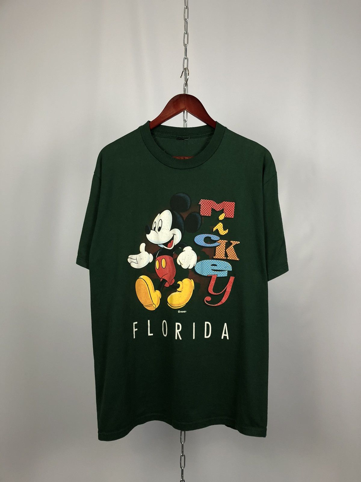 Disney Mickey Mouse Disney T-shirts vintage 90s Size US L / EU 52-54 / 3 - 1 Thumbnail