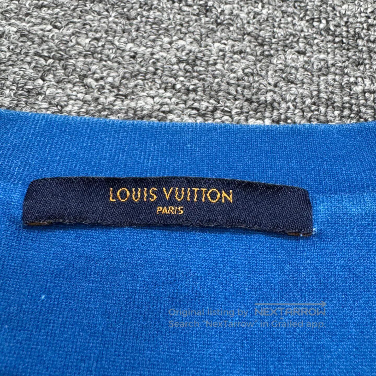 Louis Vuitton Louis Vuitton Blue sky, white clouds, short-sleeved shirt| Size US XXL / EU 58 / 5 - 3 Thumbnail