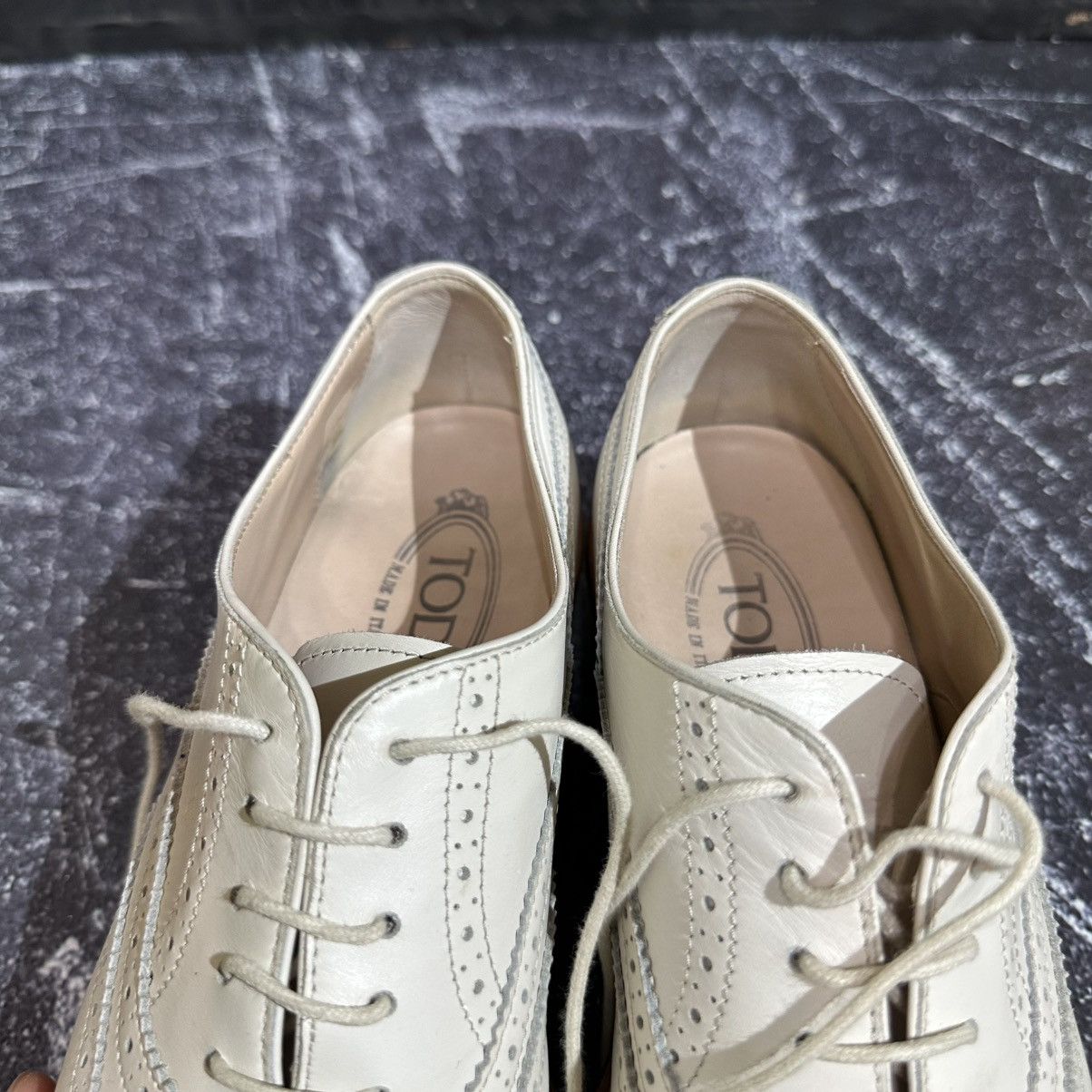 Tod's TOD’S Women’s Platform Leather Shoes Size 39.5 Size US 9.5 / IT 39.5 - 16 Thumbnail