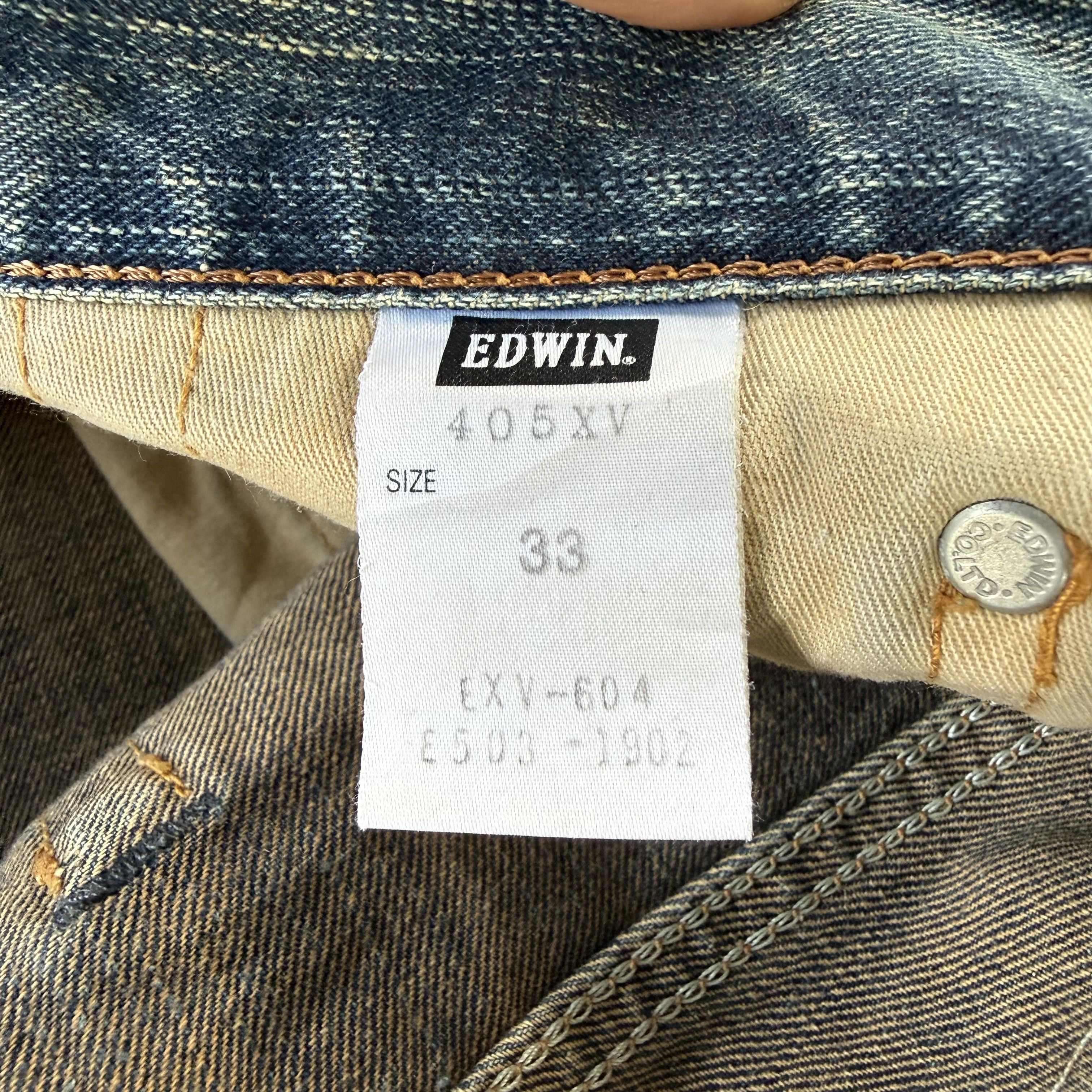 Edwin Vintage Edwin Faded Rusty distressed Denim Pants Size US 36 / EU 52 - 12 Thumbnail