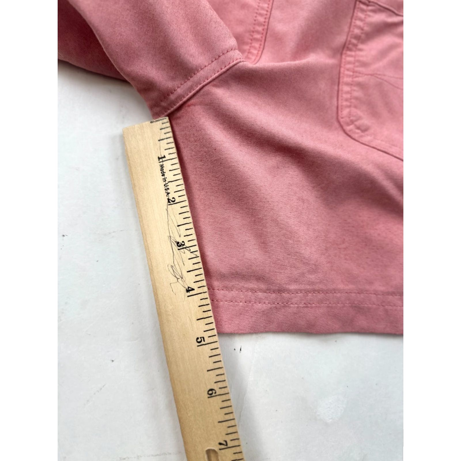Vintage Columbia Shorts Womens 5 Pink Bermuda Lightweight Hiking High Waisted Pockets Size 27" / US 4 / IT 40 - 6 Thumbnail