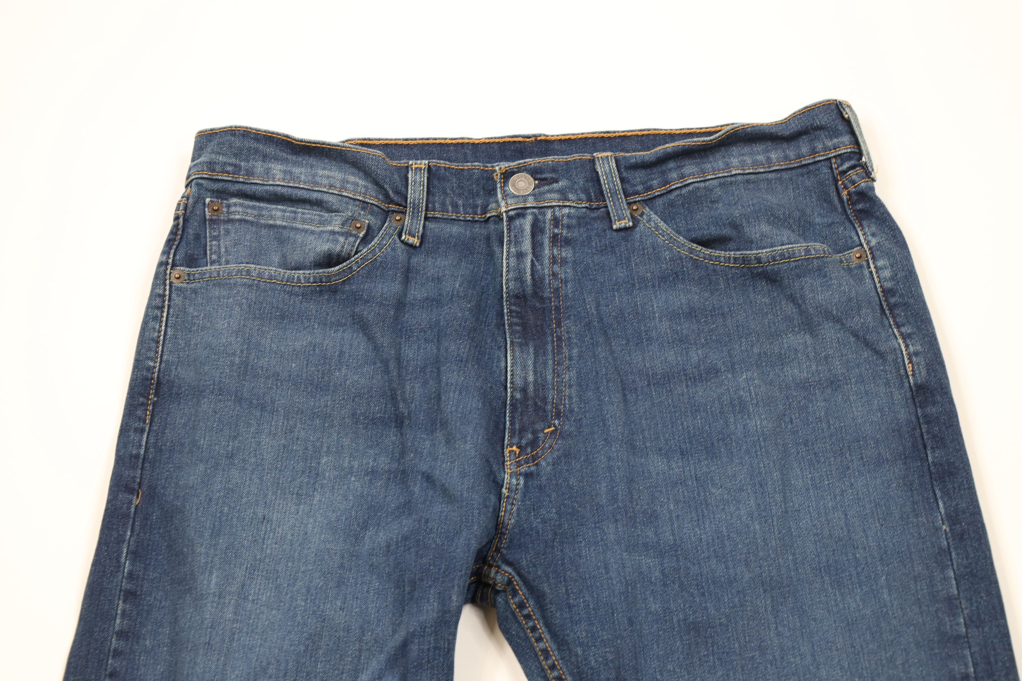 Levi's Vintage Y2K Levis 505 Regular Straight Leg Denim Jeans Size US 36 / EU 52 - 2 Thumbnail
