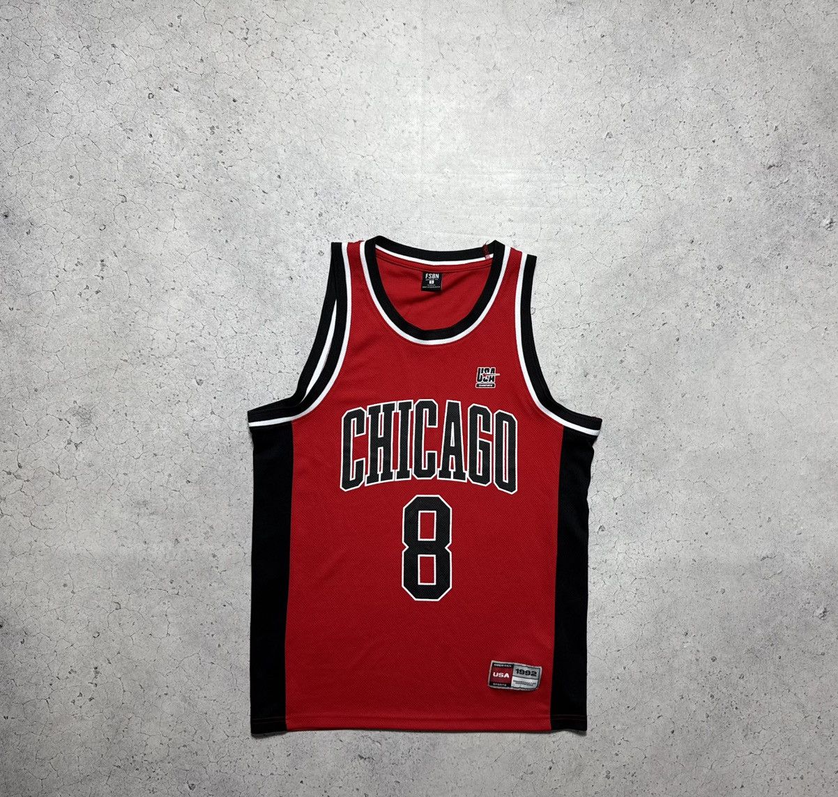 NBA Chicago USA #8 Vintage Basketball Jersey Shirt NBA Size US S / EU 44-46 / 1 - 1 Thumbnail