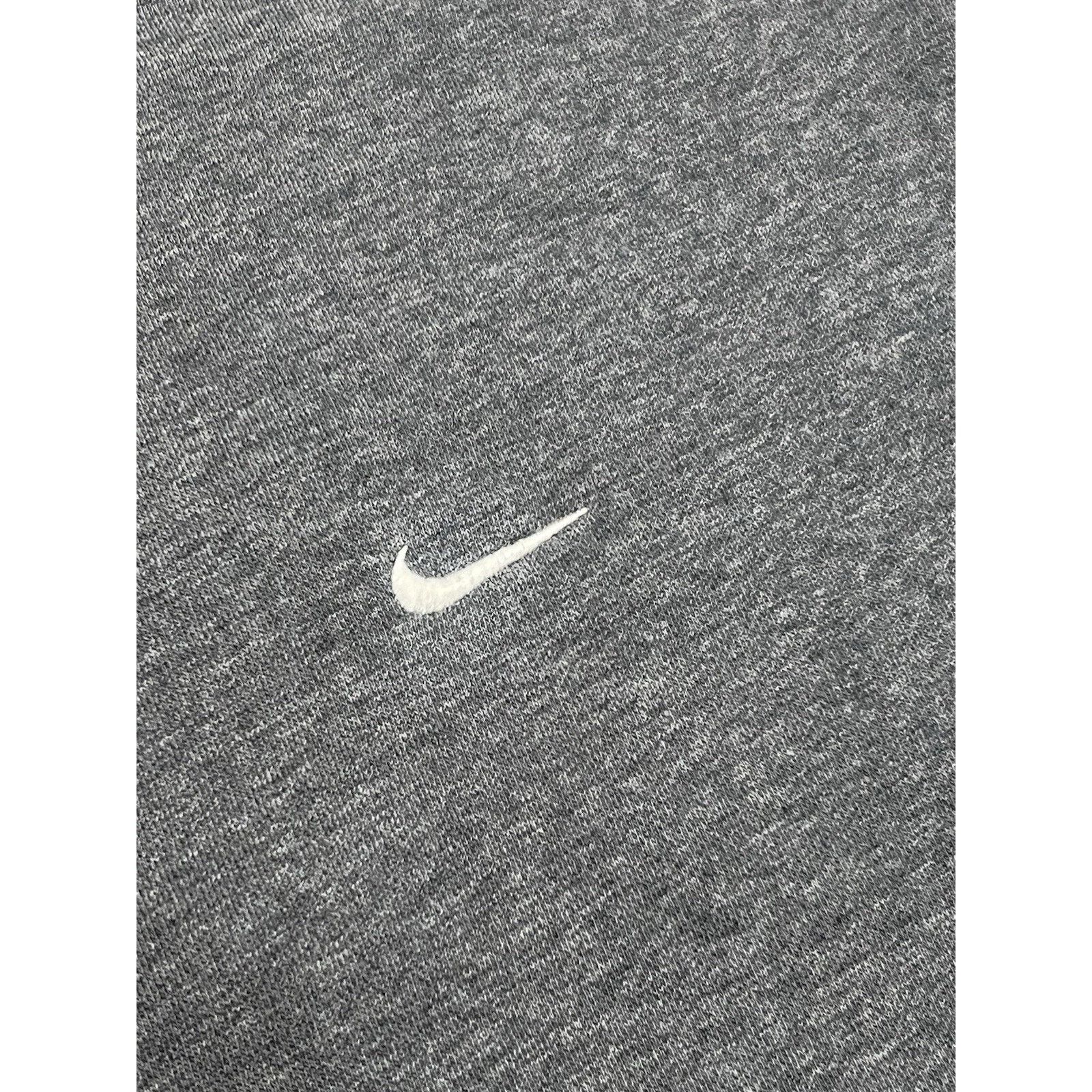 Nike Vintage Y2K Nike Gray White Embroidered Swoosh Sweatshirt Size US XXL / EU 58 / 5 - 4 Thumbnail