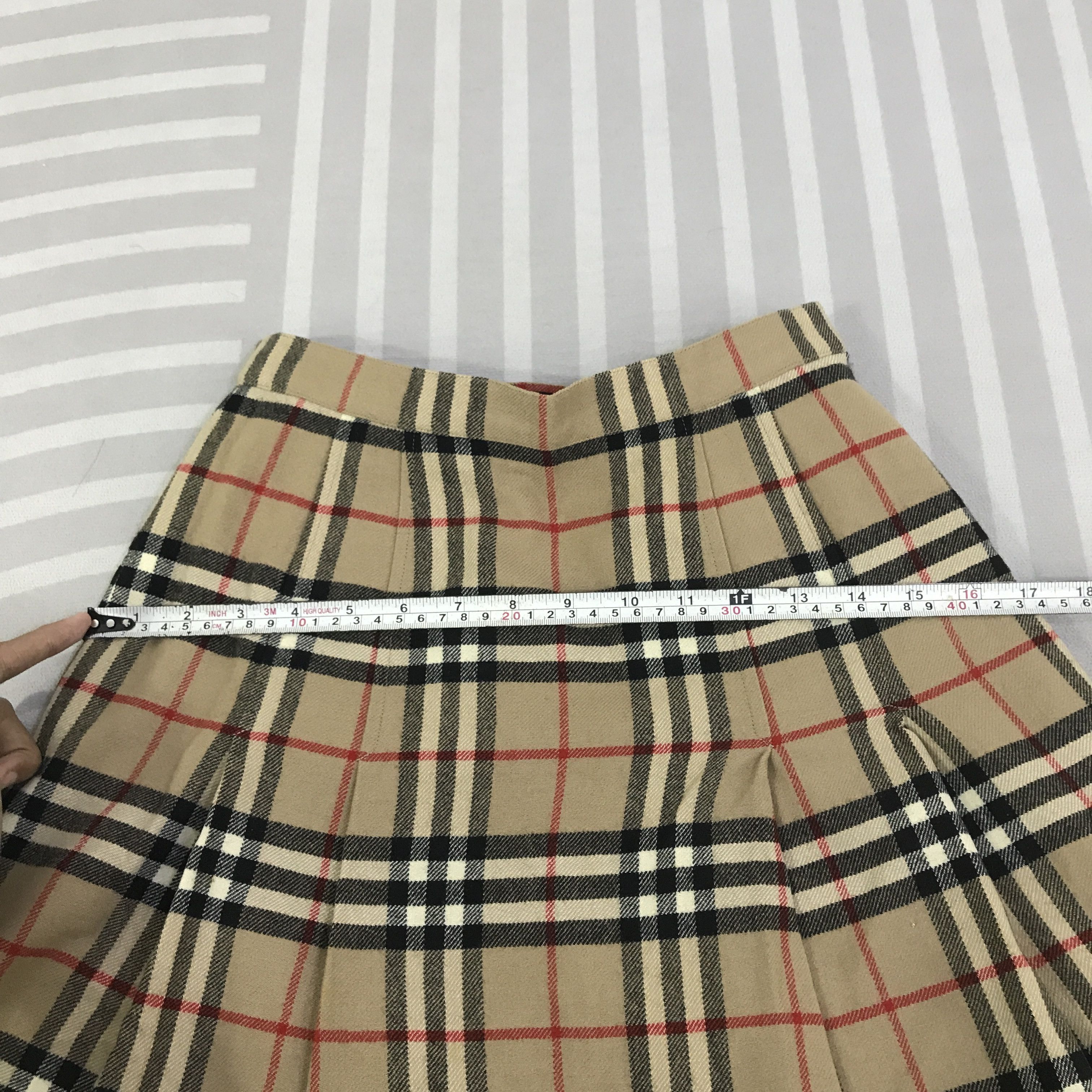 Burberry Vintage Burberry Skirt K130B19 Size 22" - 8 Thumbnail