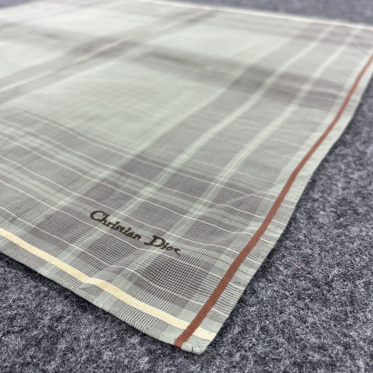 Vintage Christian Dior Handkerchief / Bandana / Neckerchief B206 Size ONE SIZE - 5 Thumbnail