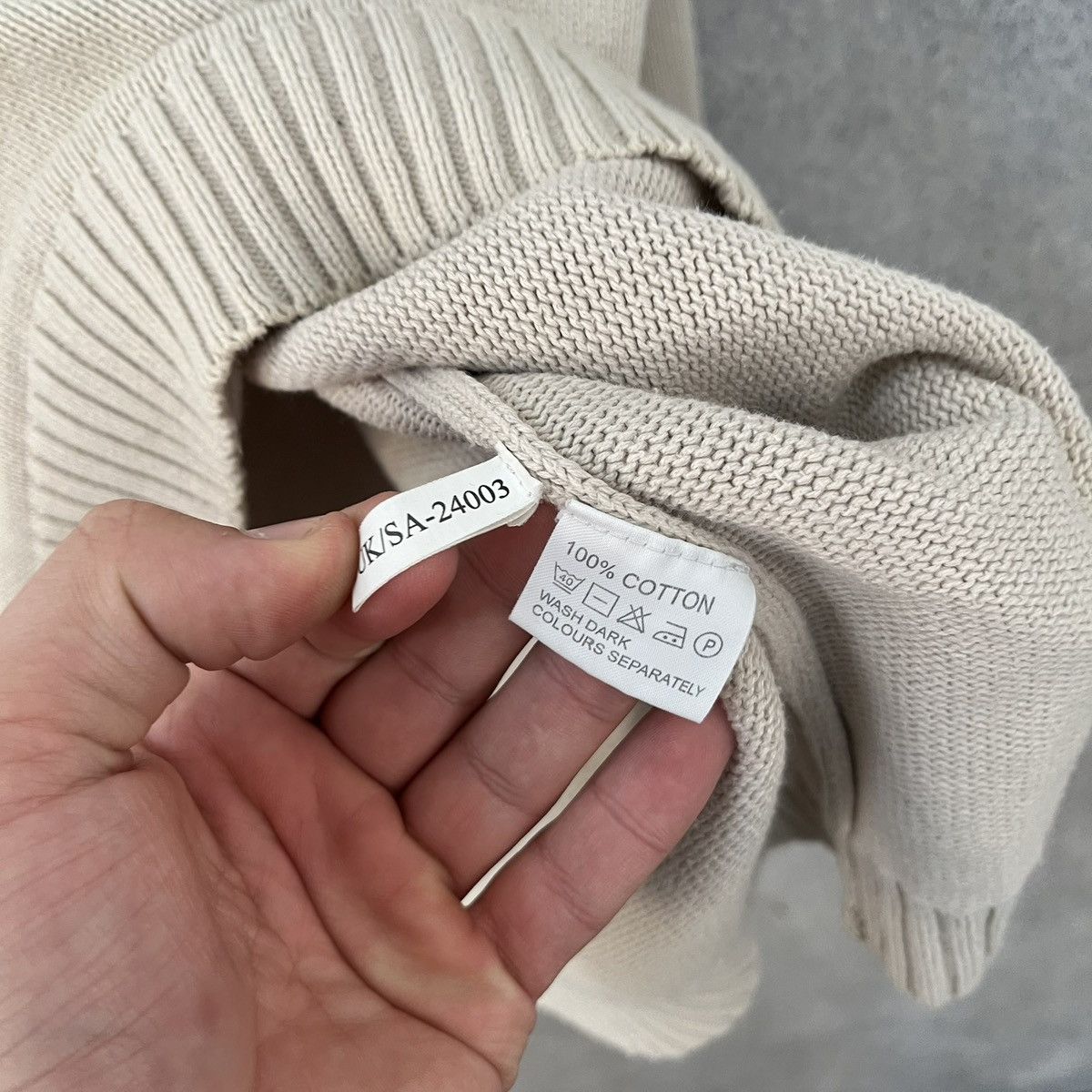 Yves Saint Laurent Vintage Yves Saint Lauren Knit Sweater Size US L / EU 52-54 / 3 - 15 Thumbnail