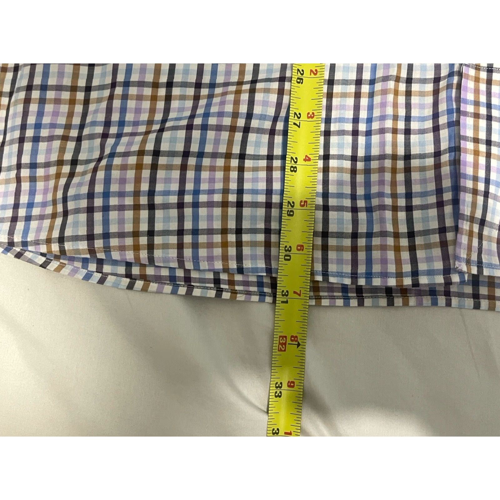 Peter Millar Peter Millar Crown Crafted Button Down Shirt Sz XL Flex Finish Plaid Multicolor Size US XL / EU 56 / 4 - 2 Thumbnail