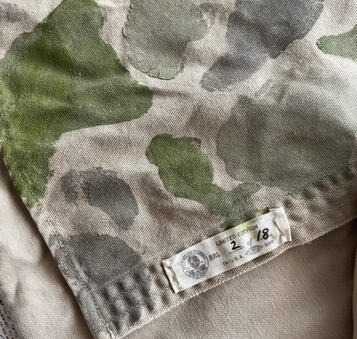 Polo Ralph Lauren RRL Ralph Lauren Limited Edition Camo Shirt K22 Size US S / EU 44-46 / 1 - 7 Thumbnail