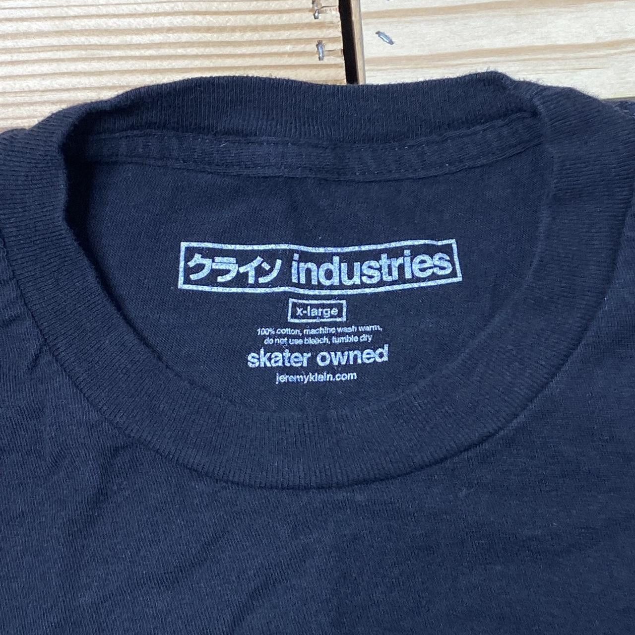 World Industries World Industries x Jeremy Klein Black Skate Tee Size XL Size US XL / EU 56 / 4 - 3 Thumbnail
