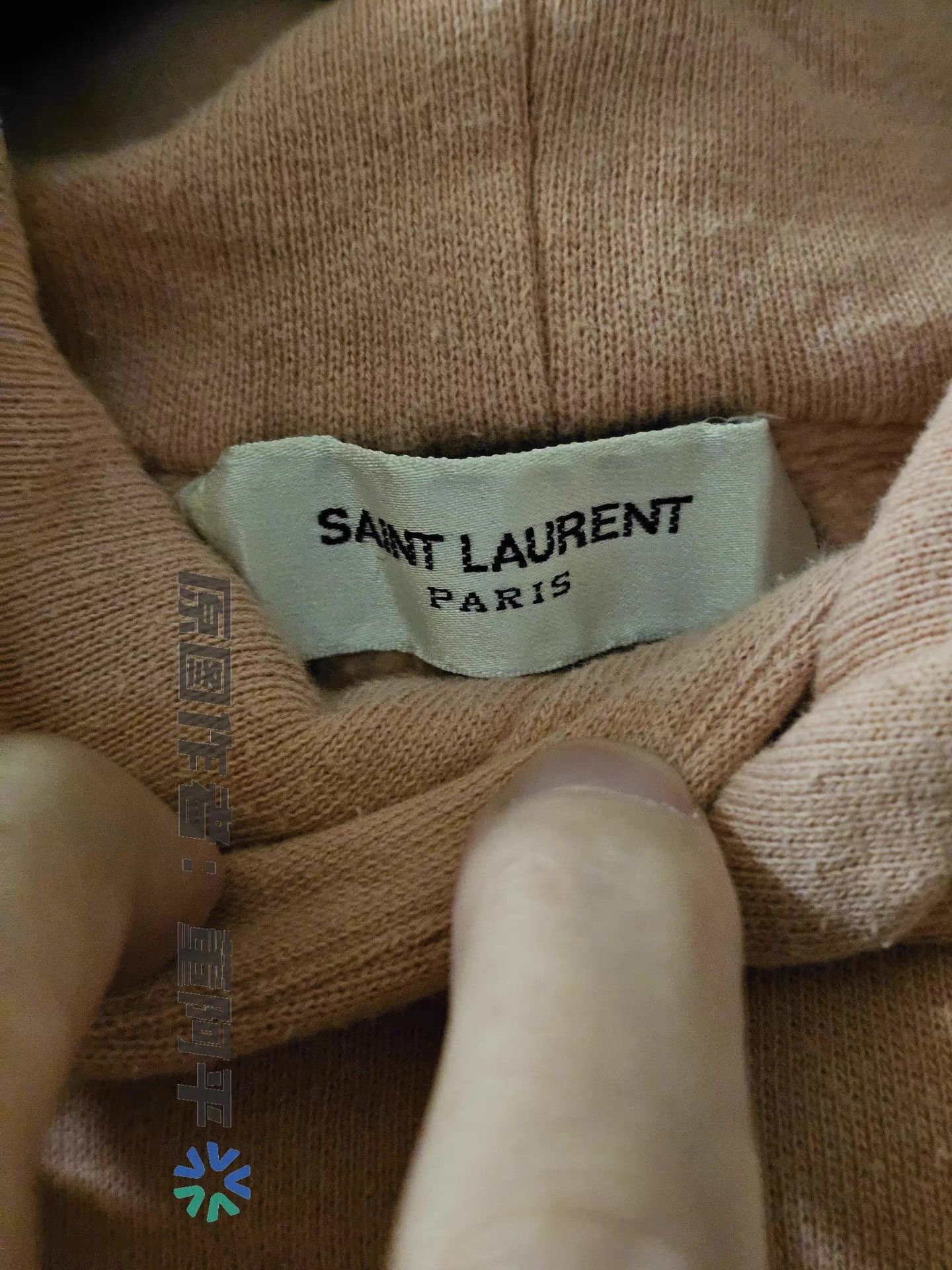 Saint Laurent Paris Saint Laurent Unisex Hooded Sweatshirt, Size US L / EU 52-54 / 3 - 3 Thumbnail
