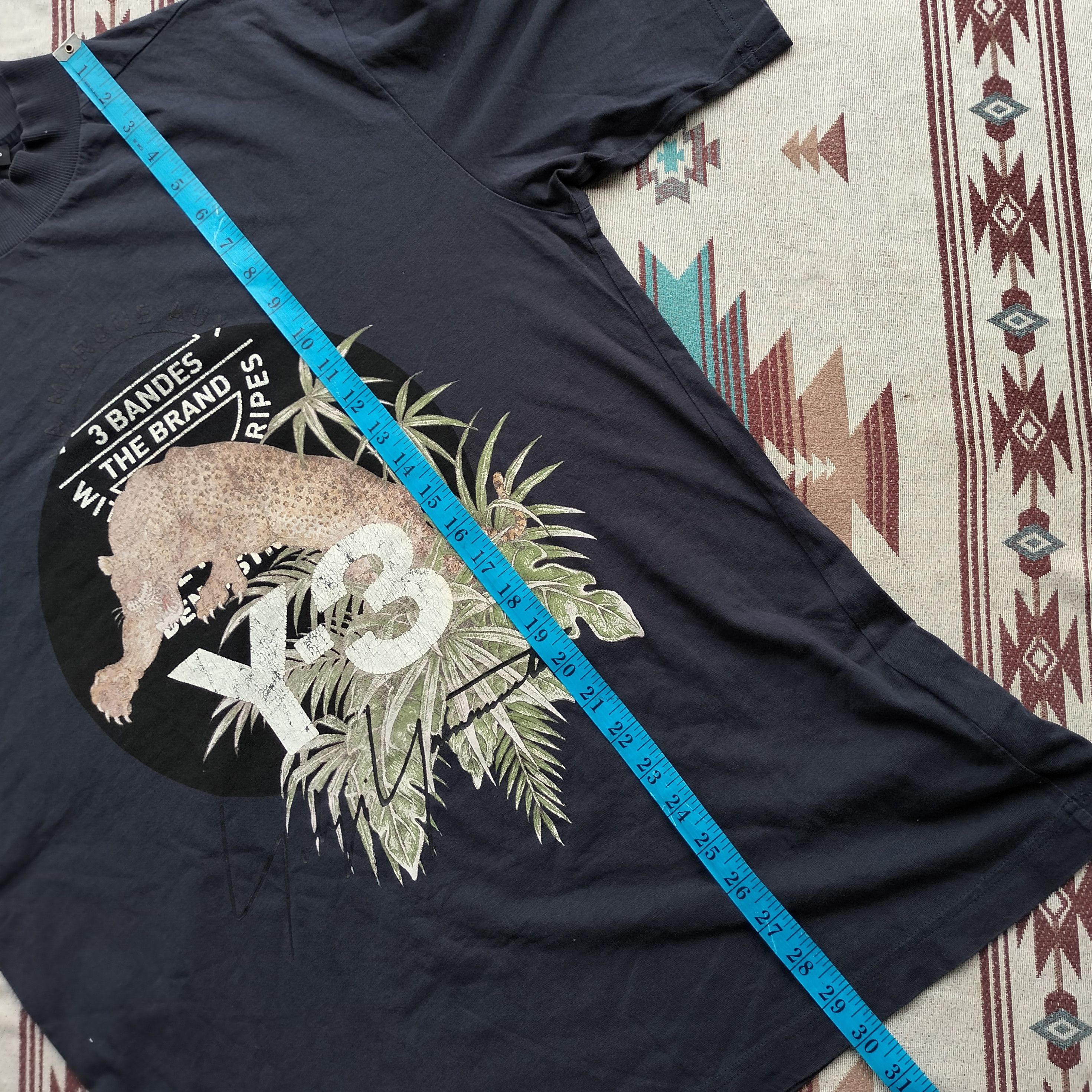 Adidas × Y-3 Adidas Y-3 yohji yamamoto leopard bamboo tee Size US M / EU 48-50 / 2 - 14 Thumbnail