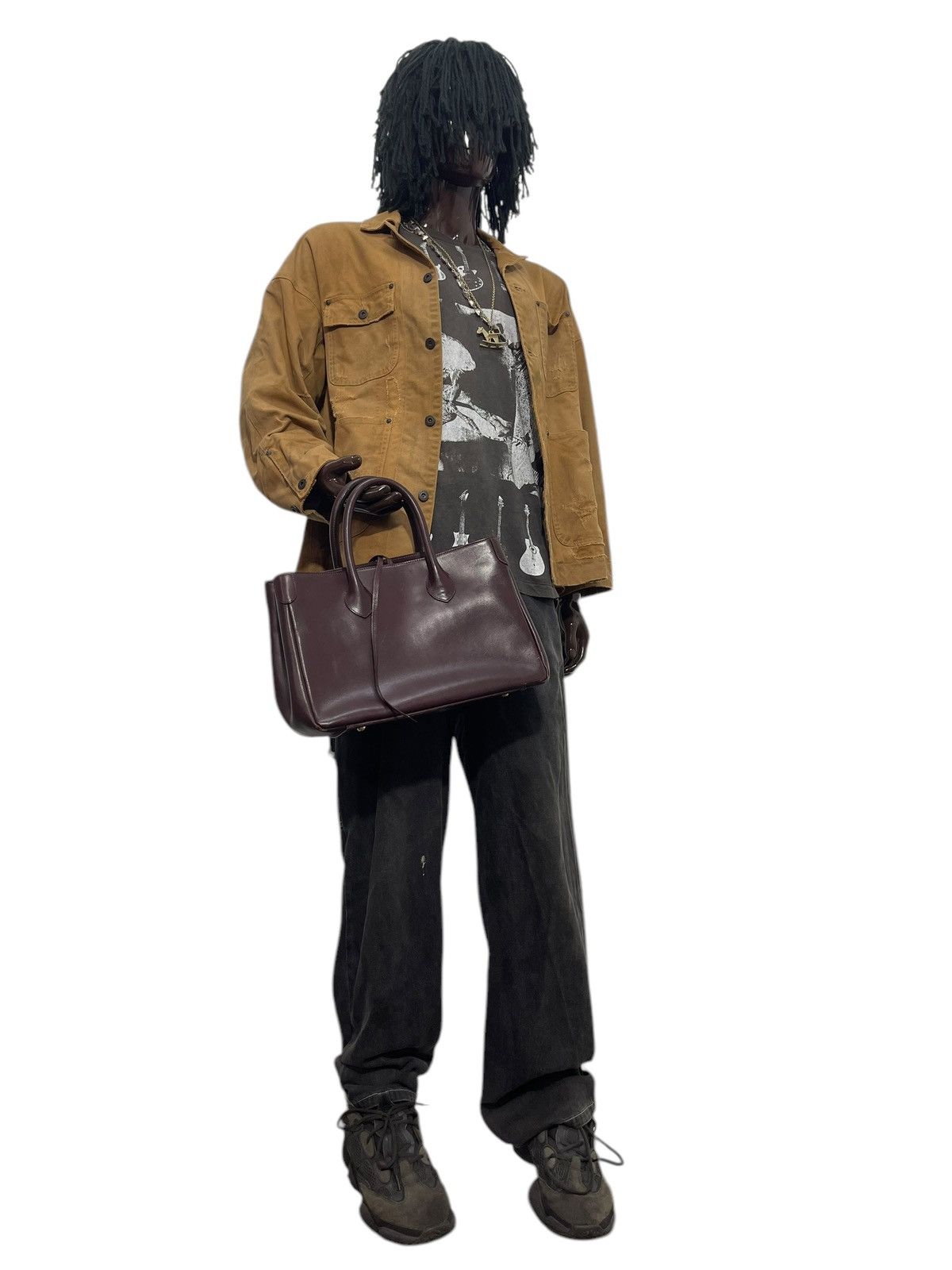 Genuine Leather Full Leather Niimura Japan Tote Bag 1🟩8 Size ONE SIZE - 3 Thumbnail