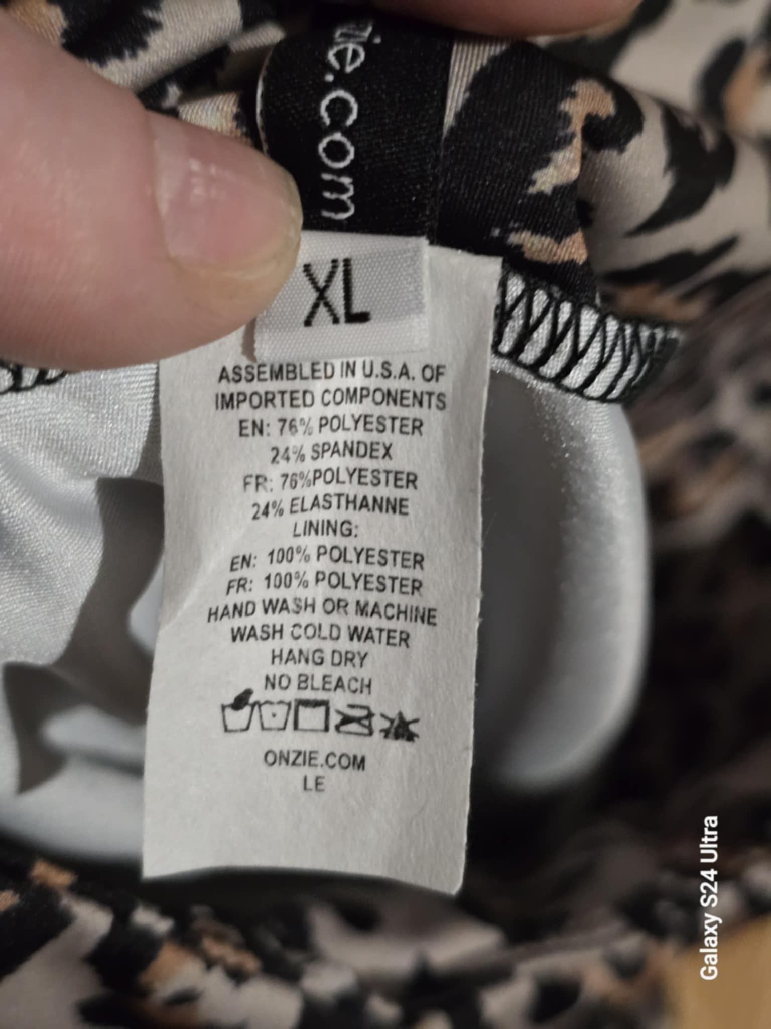 Other Women's leopard print leggings Size 30" / US 8 / IT 44 - 2 Thumbnail
