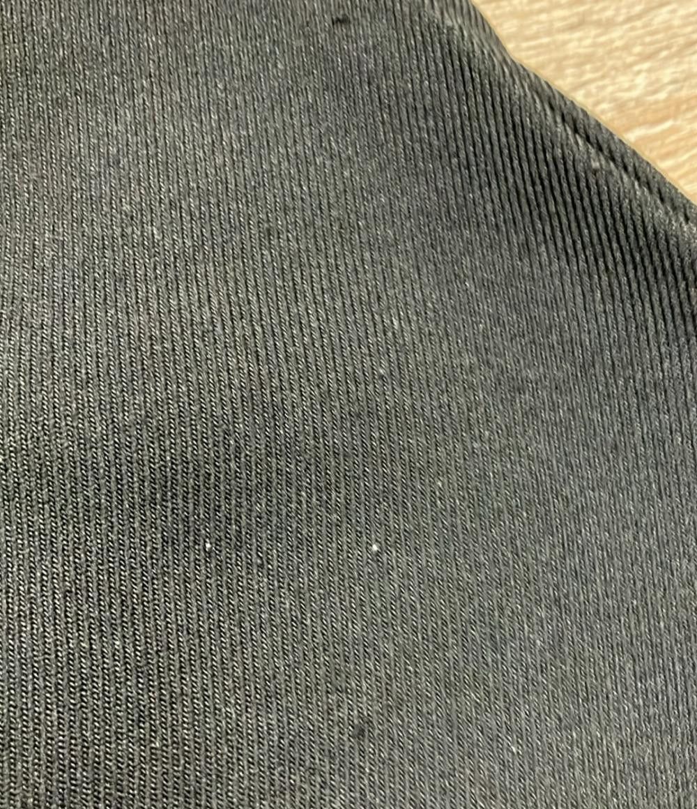 Comme des Garcons Tapered Pants Plain Zip Fly Straight Cut Full Length Black Size US 35 - 3 Thumbnail