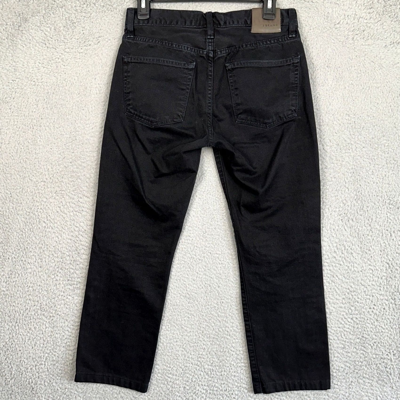 J Brand J Brand Tyler Perfect Slim Jeans Men 30X25 Black 5-Pocket Made In USA EUC Size US 30 / EU 46 - 2 Thumbnail