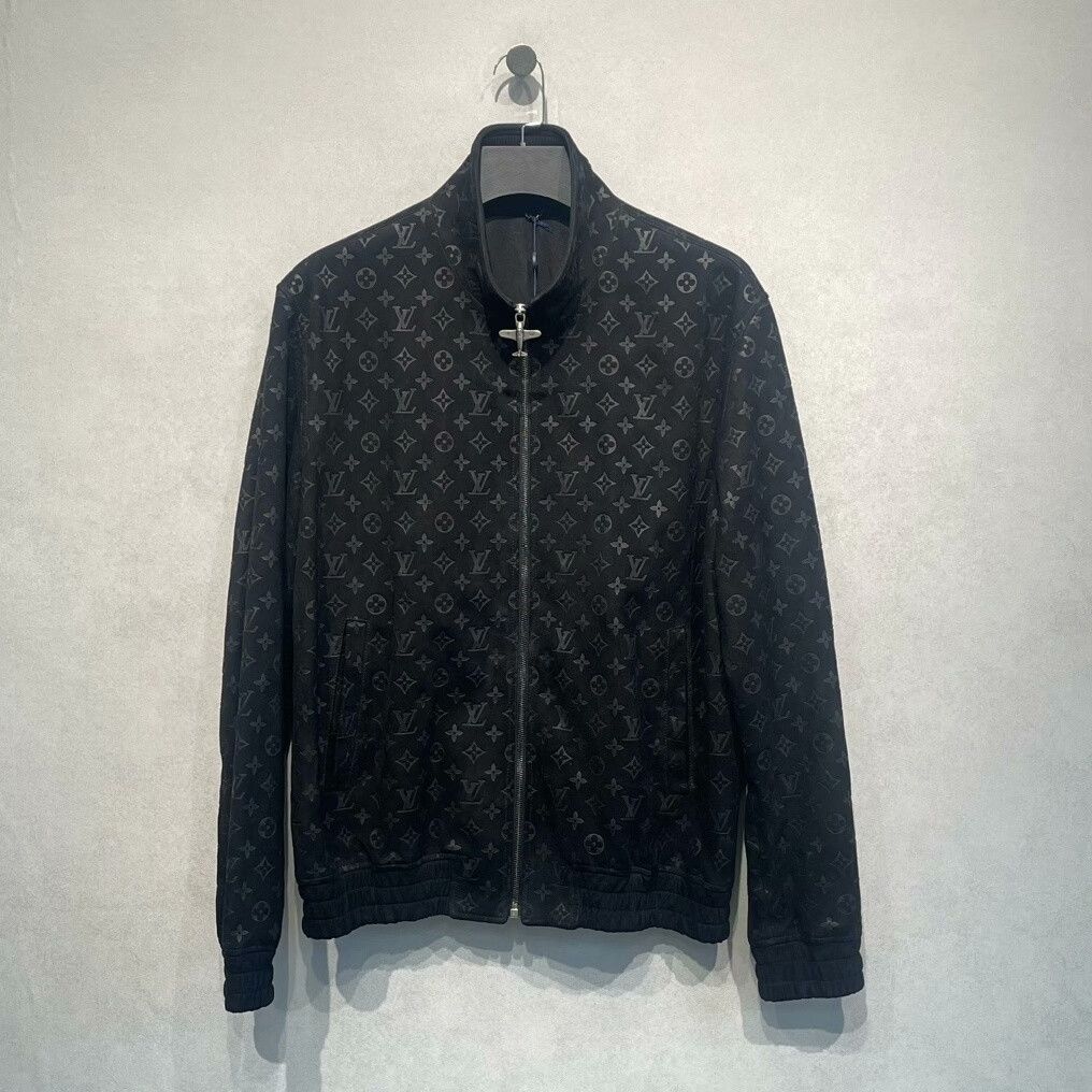Louis Vuitton Louis Vuitton SS25 Monogram Suede Jacket 54 Size US L / EU 52-54 / 3 - 1 Thumbnail