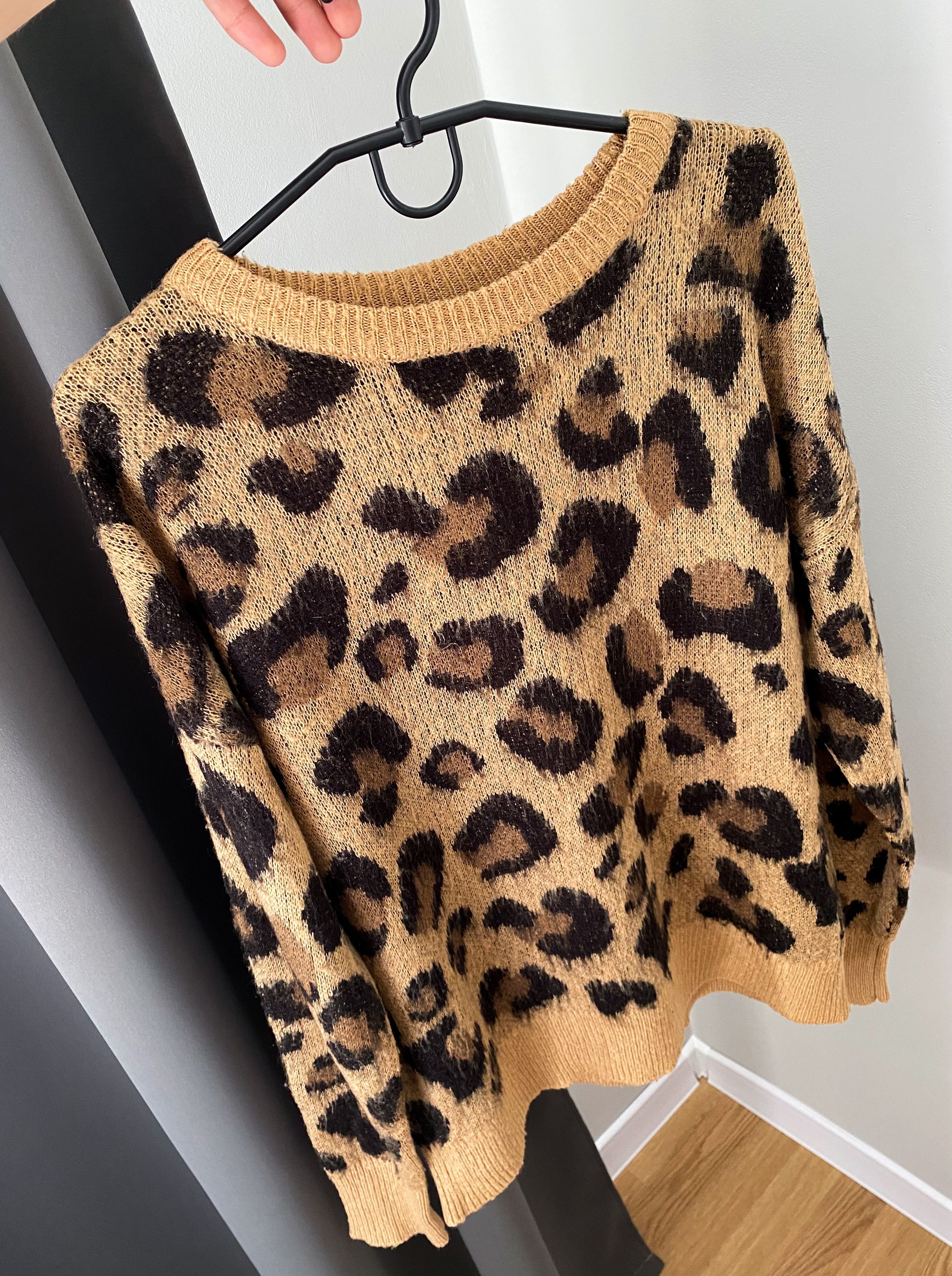 Japanese Brand Japanese vintage Leopard Mohair Unisex Knit Sweater Size US S / EU 44-46 / 1 - 4 Thumbnail