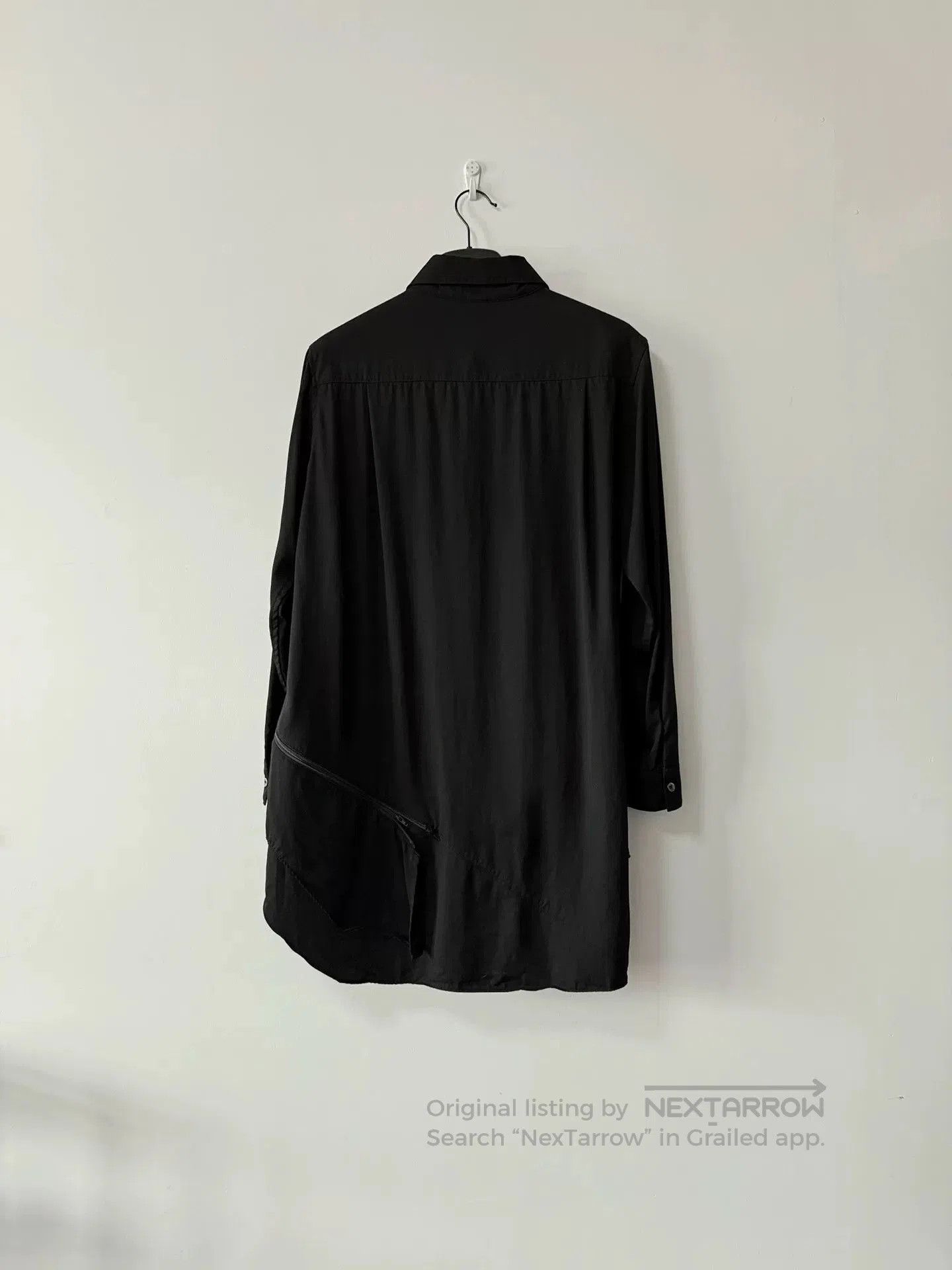 Yohji Yamamoto Yohji Yamamoto Ground Y Layered Zip Shirt. Size US S / EU 44-46 / 1 - 3 Thumbnail