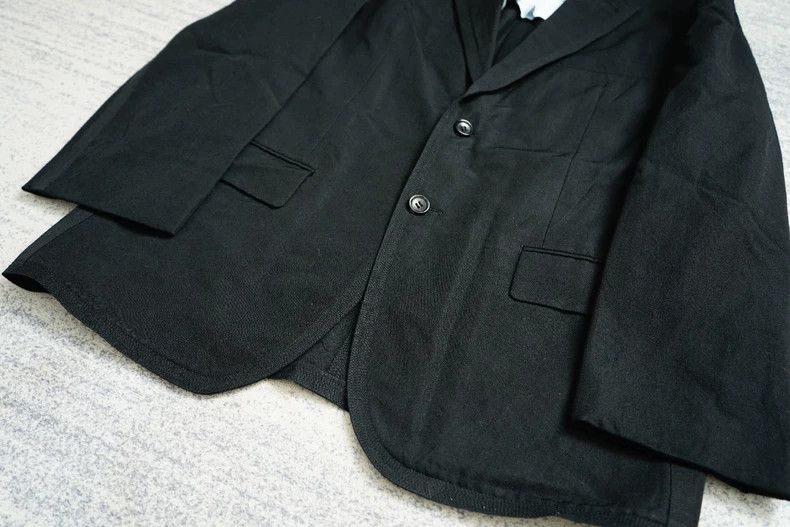 Comme des Garcons comme des garcons Jacket with loose silhouette and piercing Size US L / EU 52-54 / 3 - 4 Thumbnail