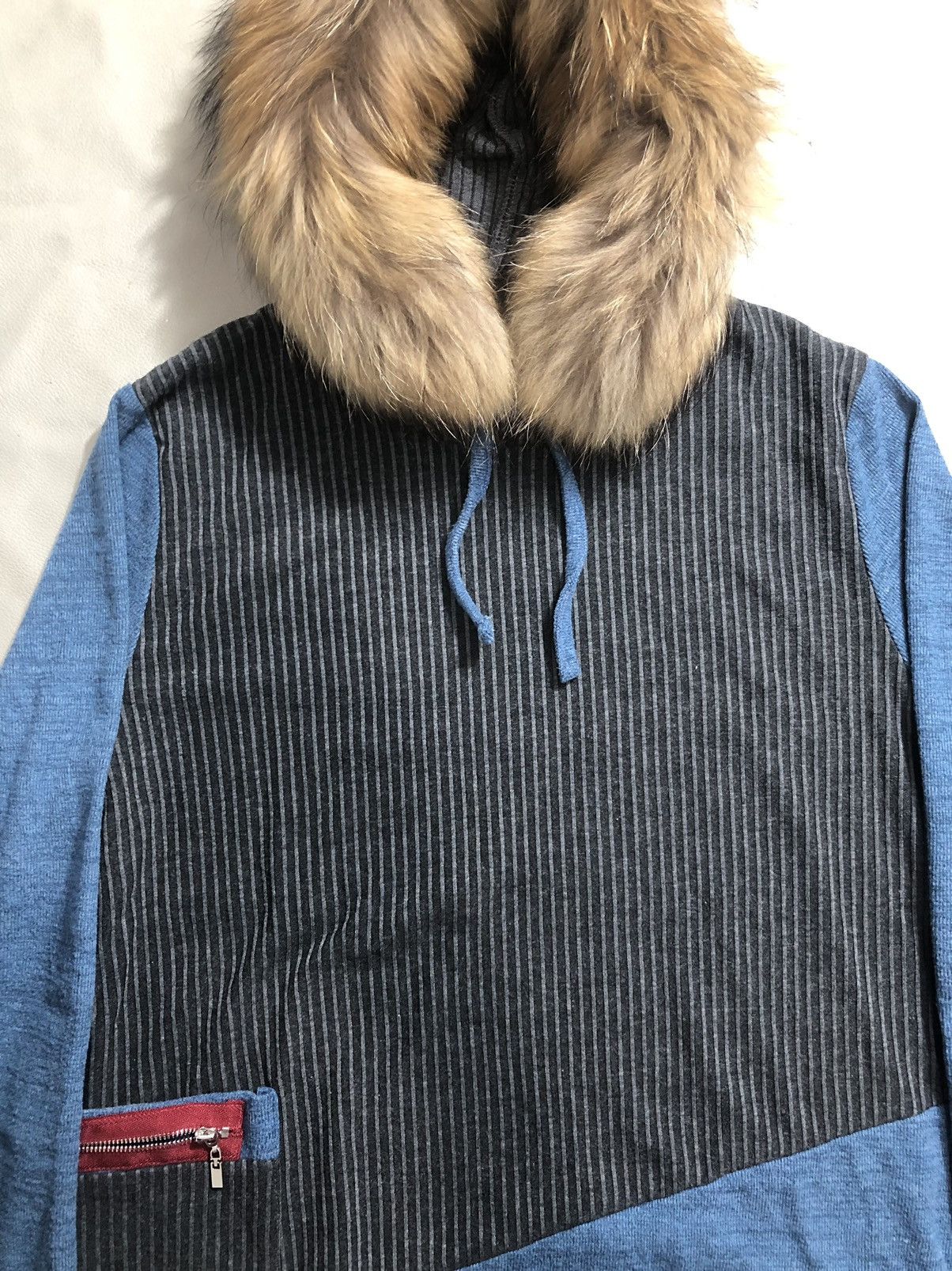 If Six Was Nine Japanese Fur Hoodie Stripe Ifsixwasnine LGB Style Size US L / EU 52-54 / 3 - 5 Thumbnail