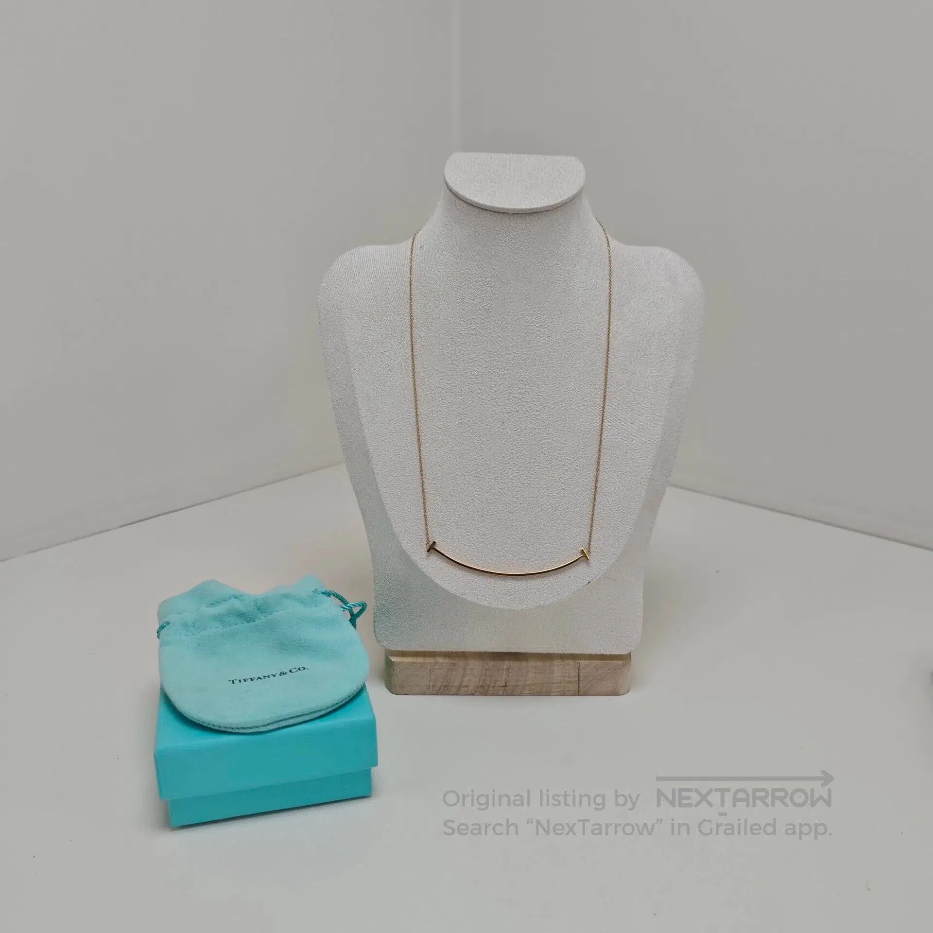Tiffany & Co. Gold Pendant Necklace Pendant Necklace|I, Women's