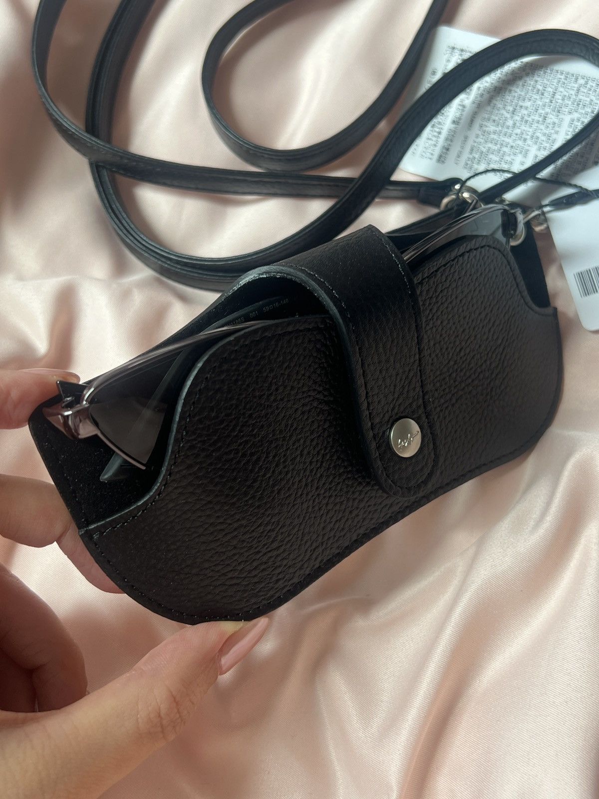 Yohji Yamamoto Yohji Yamamoto Leather sunglass Glasses Case card slot Size ONE SIZE - 5 Thumbnail