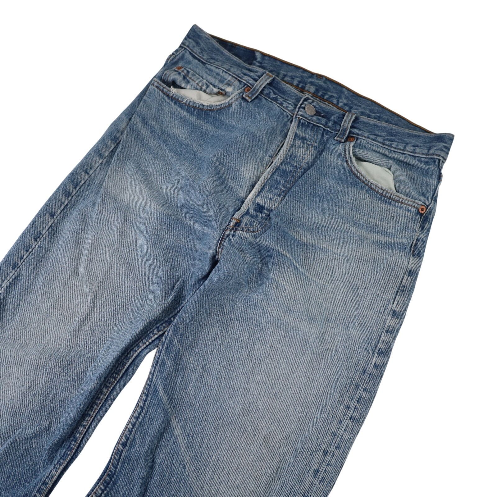 Levi's × Vintage Vintage Levis 501 Denim Jeans Size US 38 / EU 54 - 2 Thumbnail