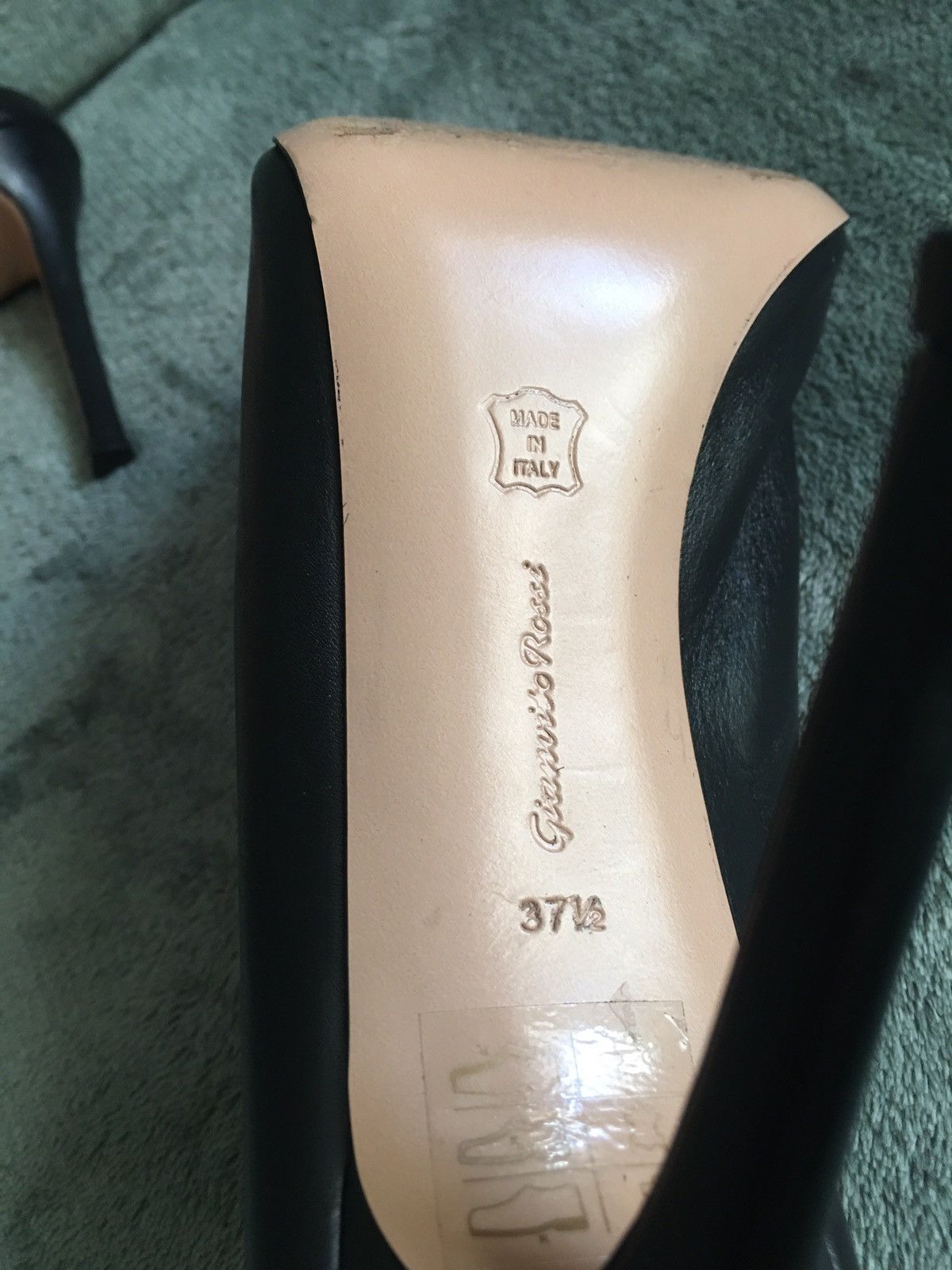 Gianvito Rossi Gianvito Rossi Nova Leather Mules Heels Shoe EU 37.5 Size US 7.5 / IT 37.5 - 11 Thumbnail