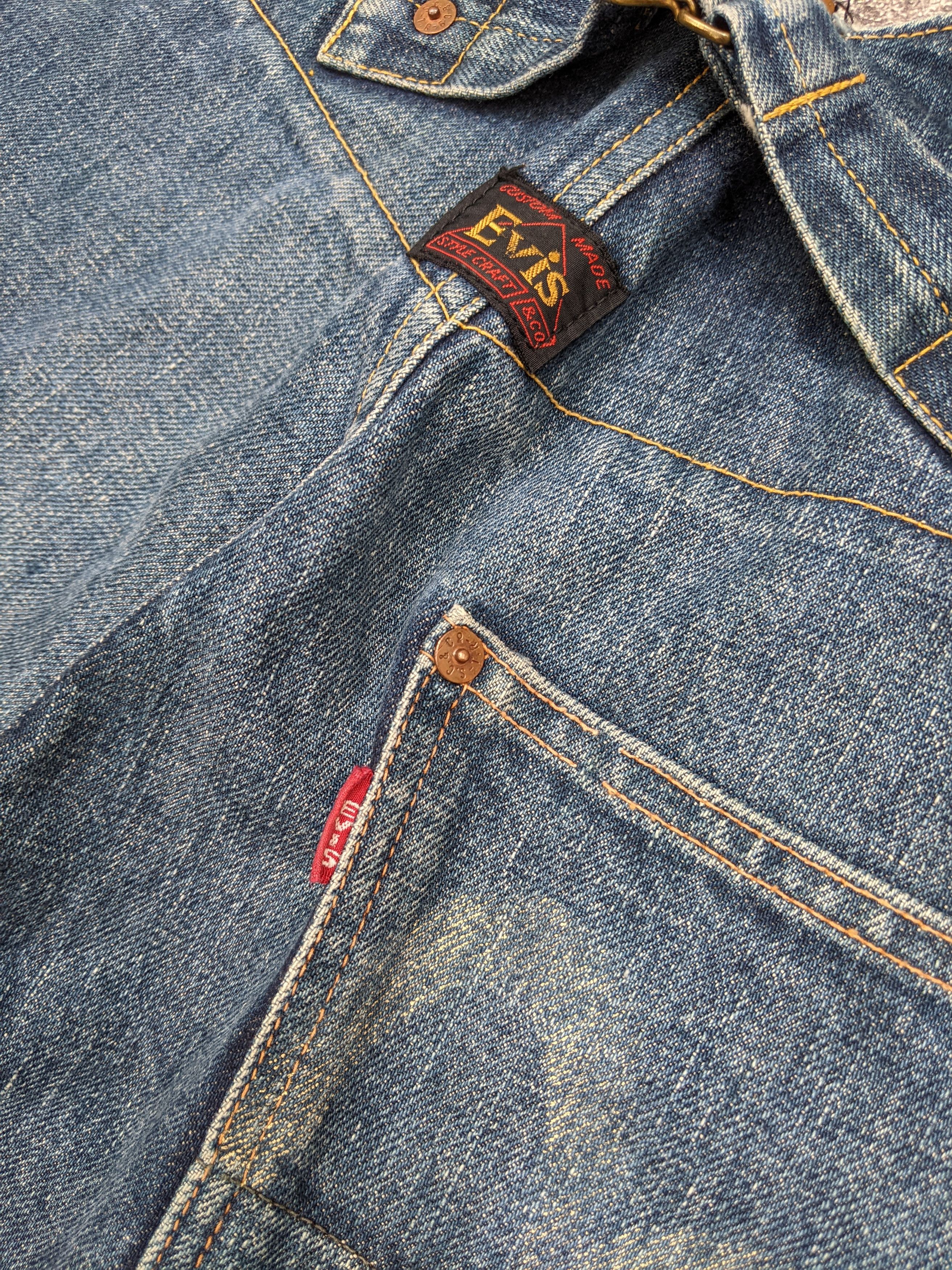 Evisu Evis (Before Evisu) Buckle Back Selvedge Jeans Size US 28 / EU 44 - 5 Thumbnail