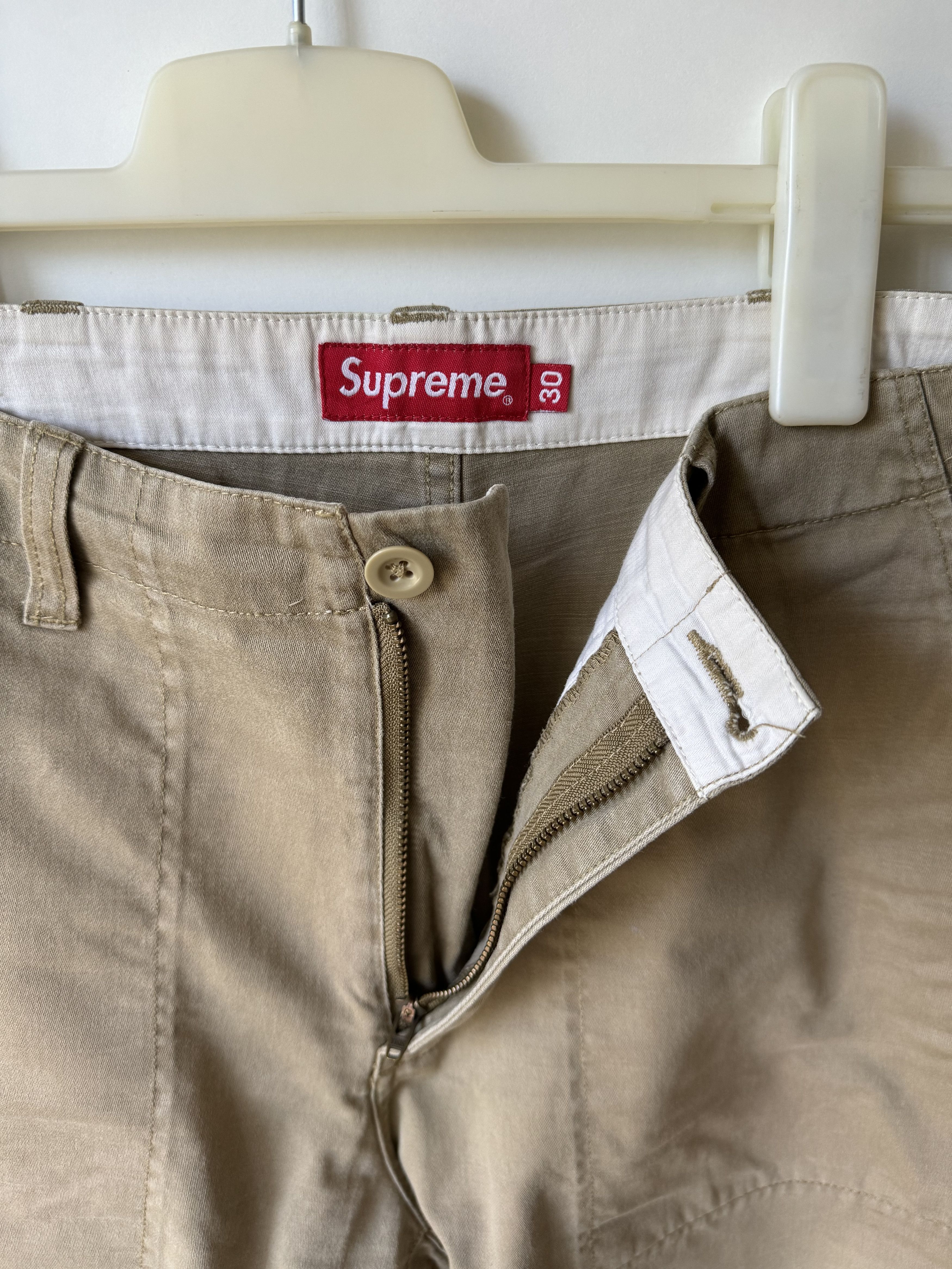 Supreme [30] B.D.U. Field Shorts in Khaki (SS11) Size US 32 / EU 48 - 10 Thumbnail