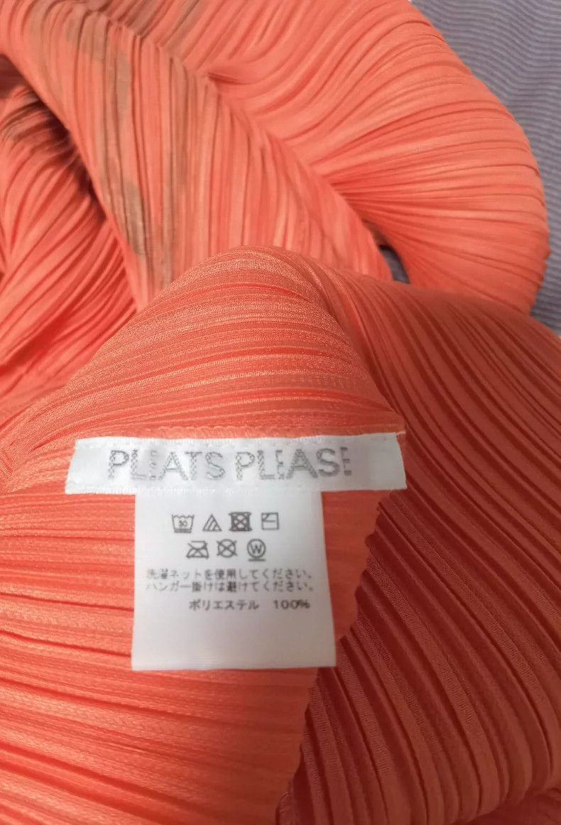 Issey Miyake Issey Miyake size:one size Orange patchwork cape Size S / US 4 / IT 40 - 2 Thumbnail