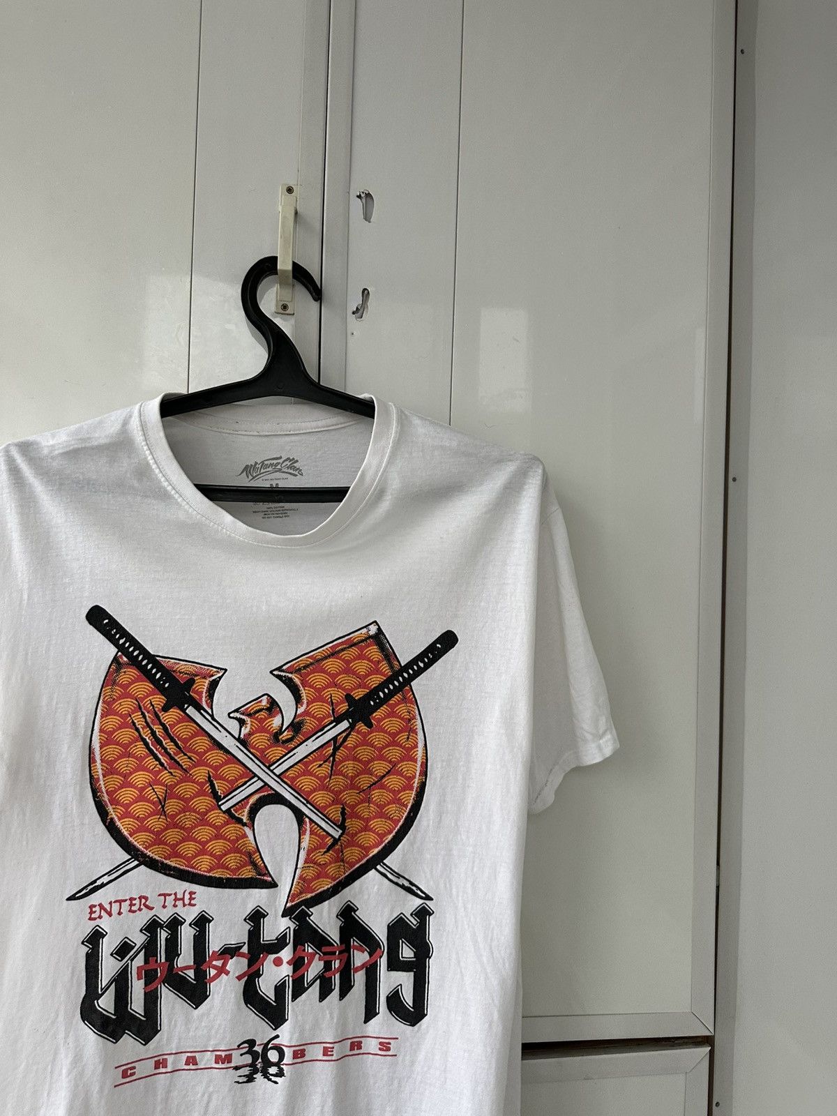 Wu-Tang Clan Vintage Wutang T-shirt Champers 36 Size US L / EU 52-54 / 3 - 4 Thumbnail