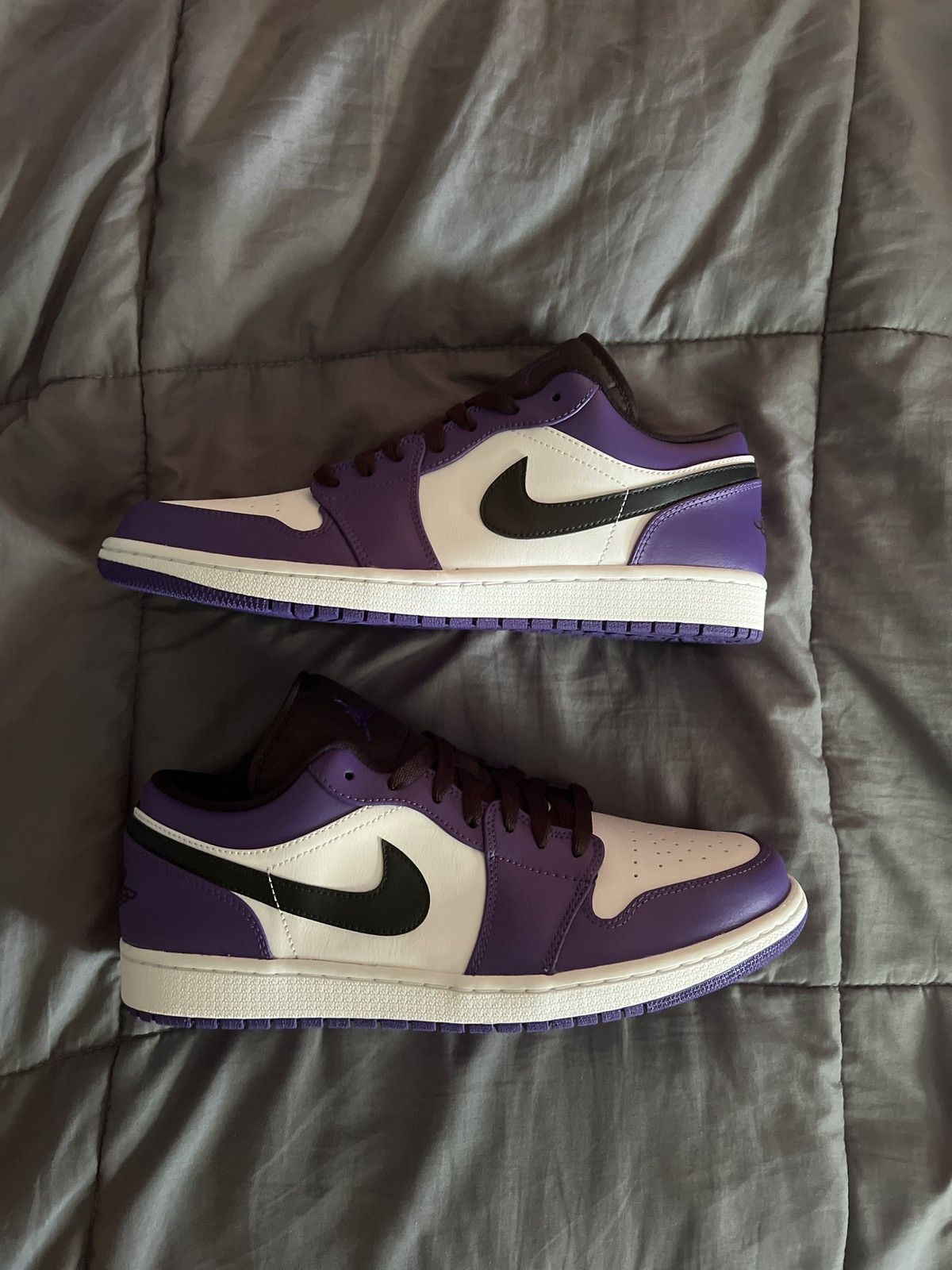 Jordan Brand Jordan 1 low “Court Purple” Size US 11 / EU 44 - 5 Thumbnail