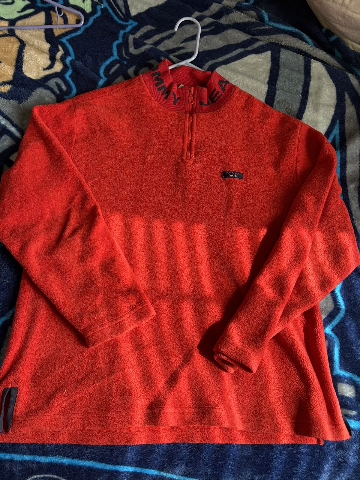 Tommy Hilfiger × Vintage Vintage Tommy Hilfiger Quarter Zip Size US L / EU 52-54 / 3 - 1 Thumbnail